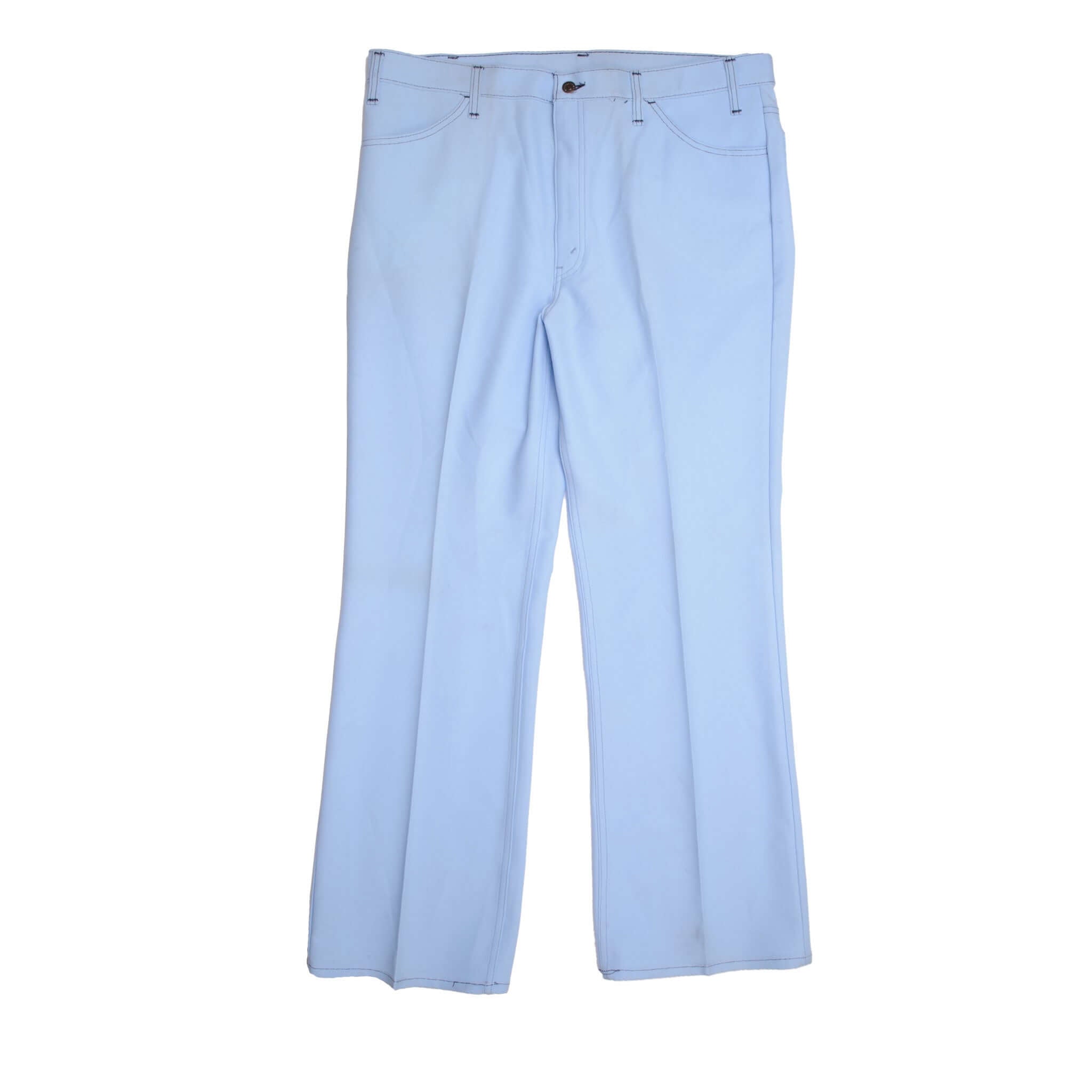 Vintage Levis Saddleman Knit Jeans Size 40X32 W40 L32 Made In Usa Deadstock Size on Tag 40X32 Back Button #520