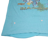 Vintage AMA Southwich Massachusetts 125 Nationals 250 1986 Tee Shirt Size Medium Made In USA With Single Stitch Sleeves