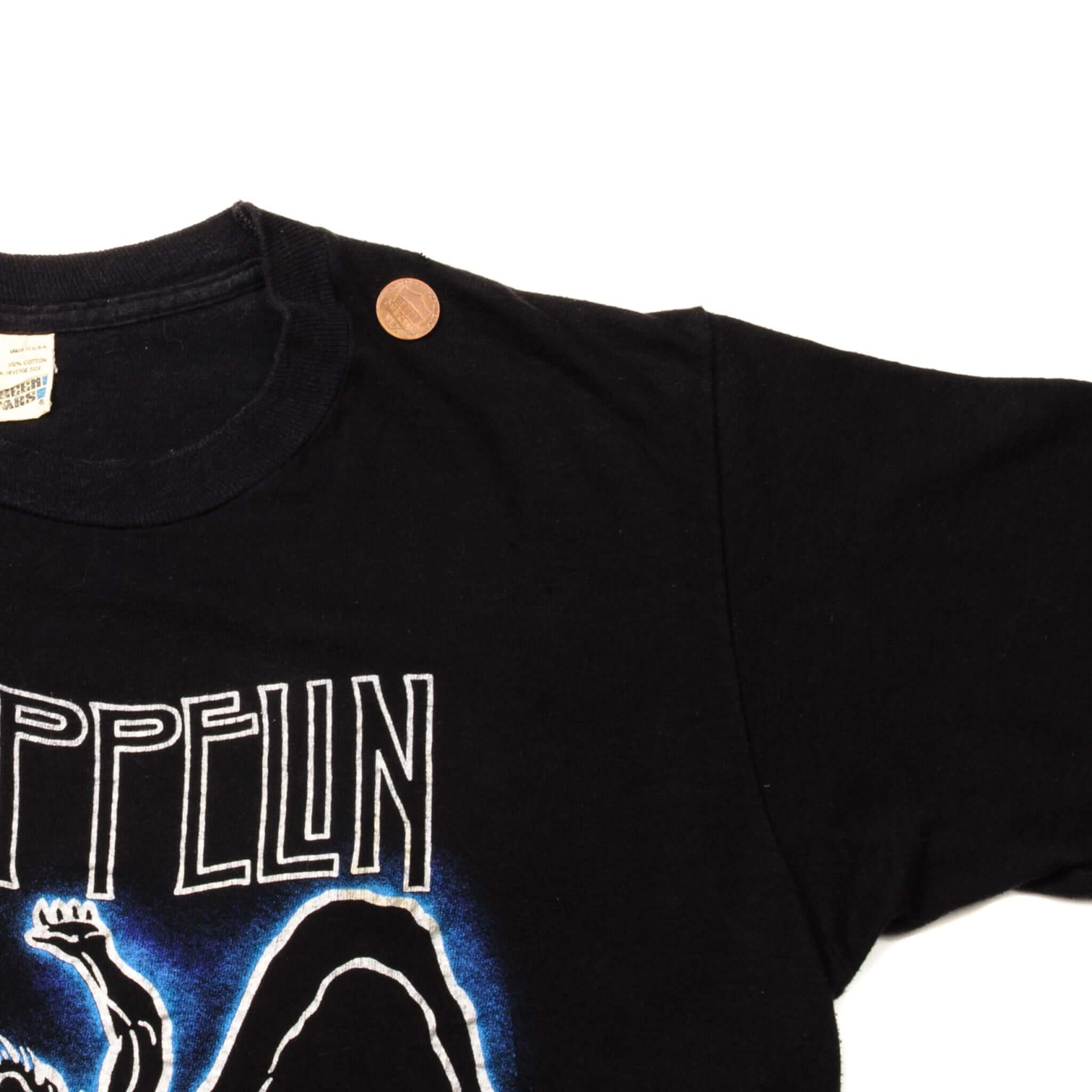 VINTAGE LED ZEPPELIN TEE SHIRT 1984 SIZE SMALL MADE IN USA