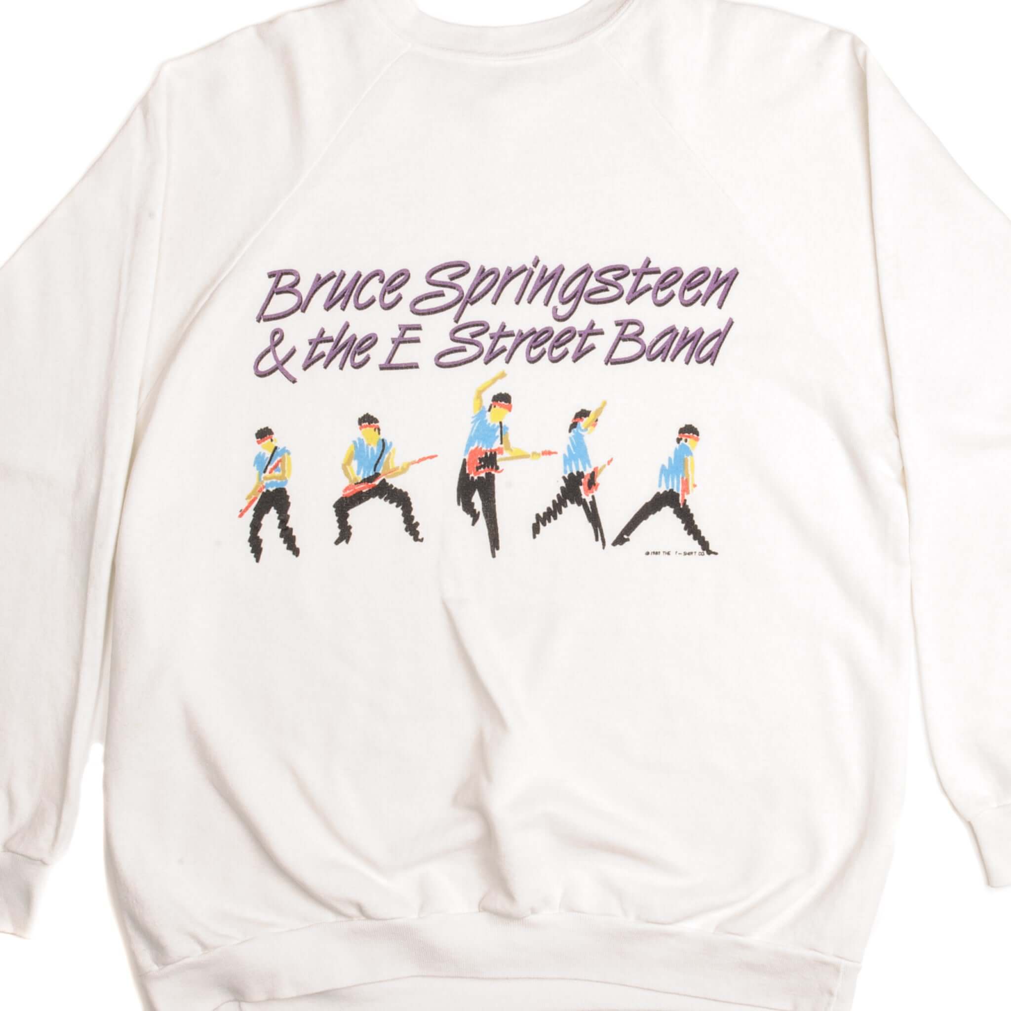 VINTAGE BRUCE SPRINGSTEEN & THE E STREET BAND SWEATSHIRT 1989 SIZE LARGE MADE IN USA