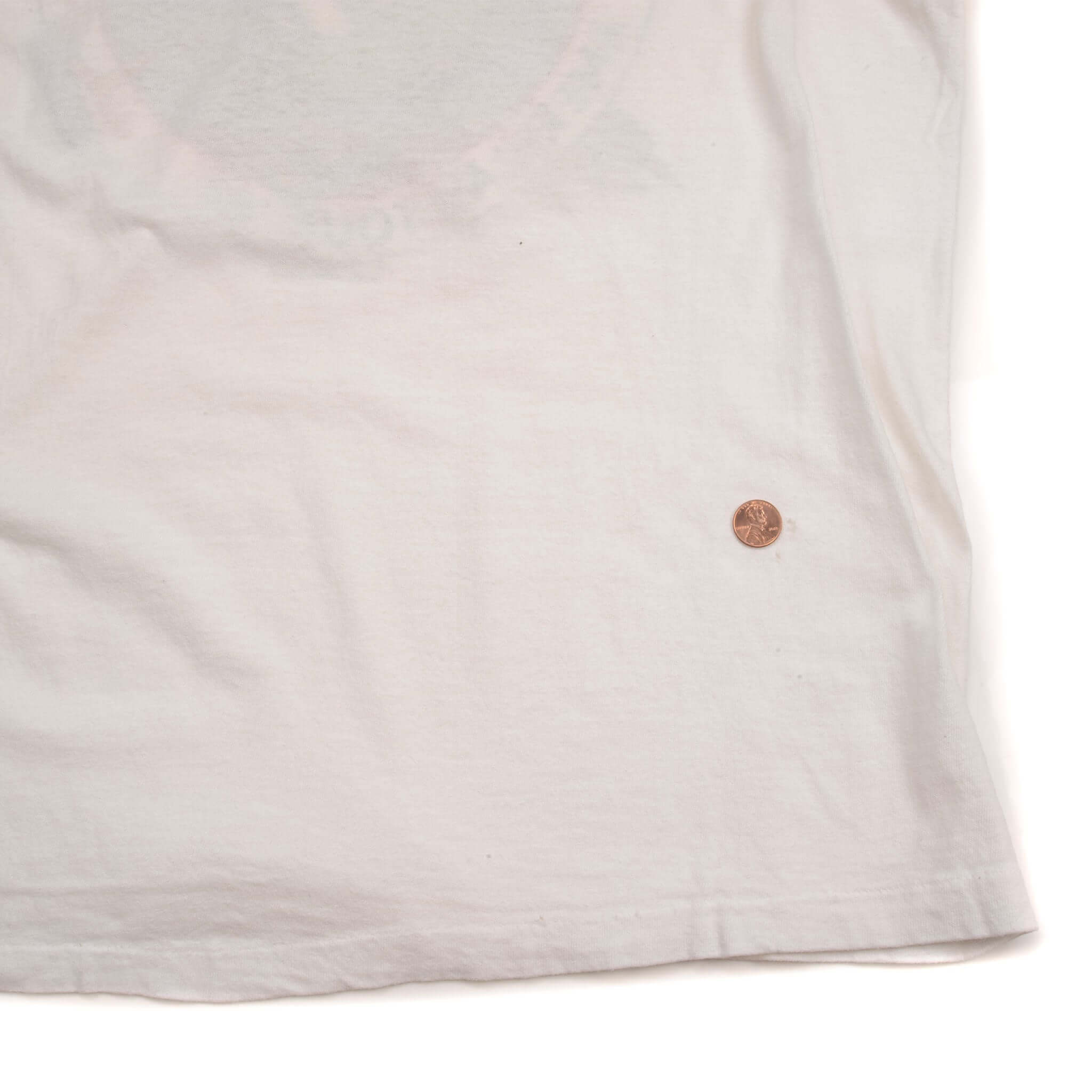 VINTAGE JIMMY BUFFETT AMERICAN TOUR CREW TEE SHIRT 1987 SIZE LARGE MADE IN USA