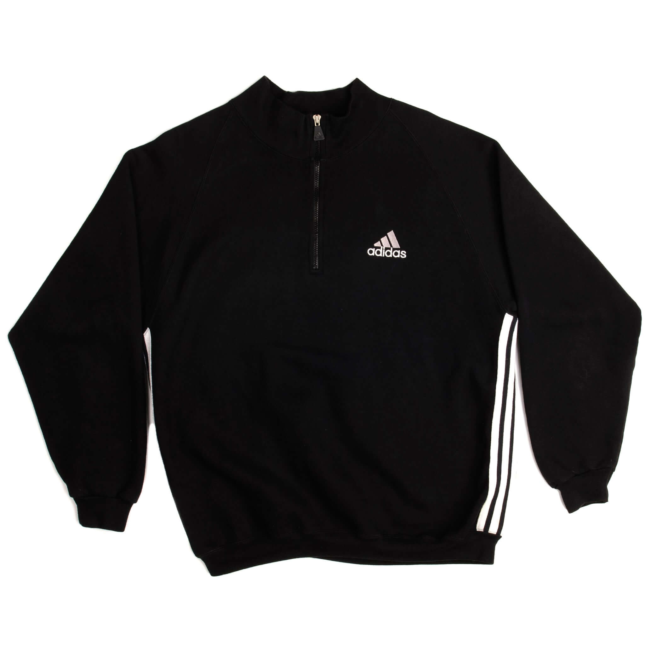Vintage Adidas Sweatshirt Size XL Made In USA. BLACK