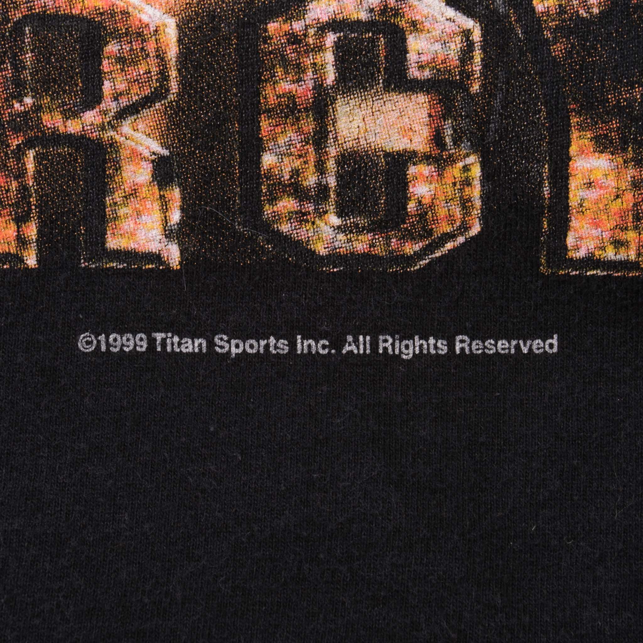 Vintage WWF Stone Cold Steve Austin No Mercy 1999 Tee Shirt Size Large