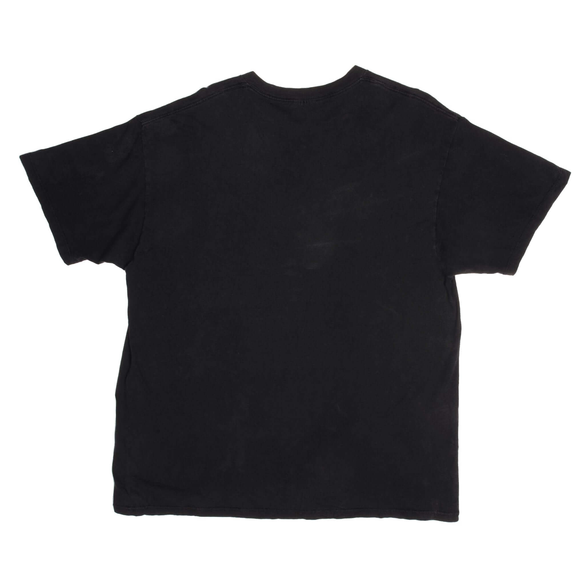 Vintage Nike Classic Swoosh Black Tee Shirt Size 1990s Size XL Made In USA