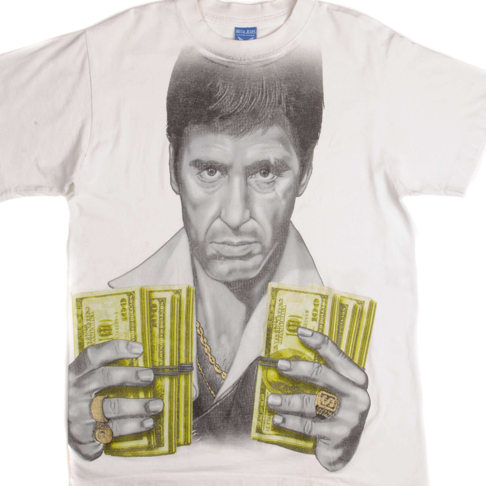 VINTAGE SCARFACE TONY MONTANA TEE SHIRT SIZE MEDIUM