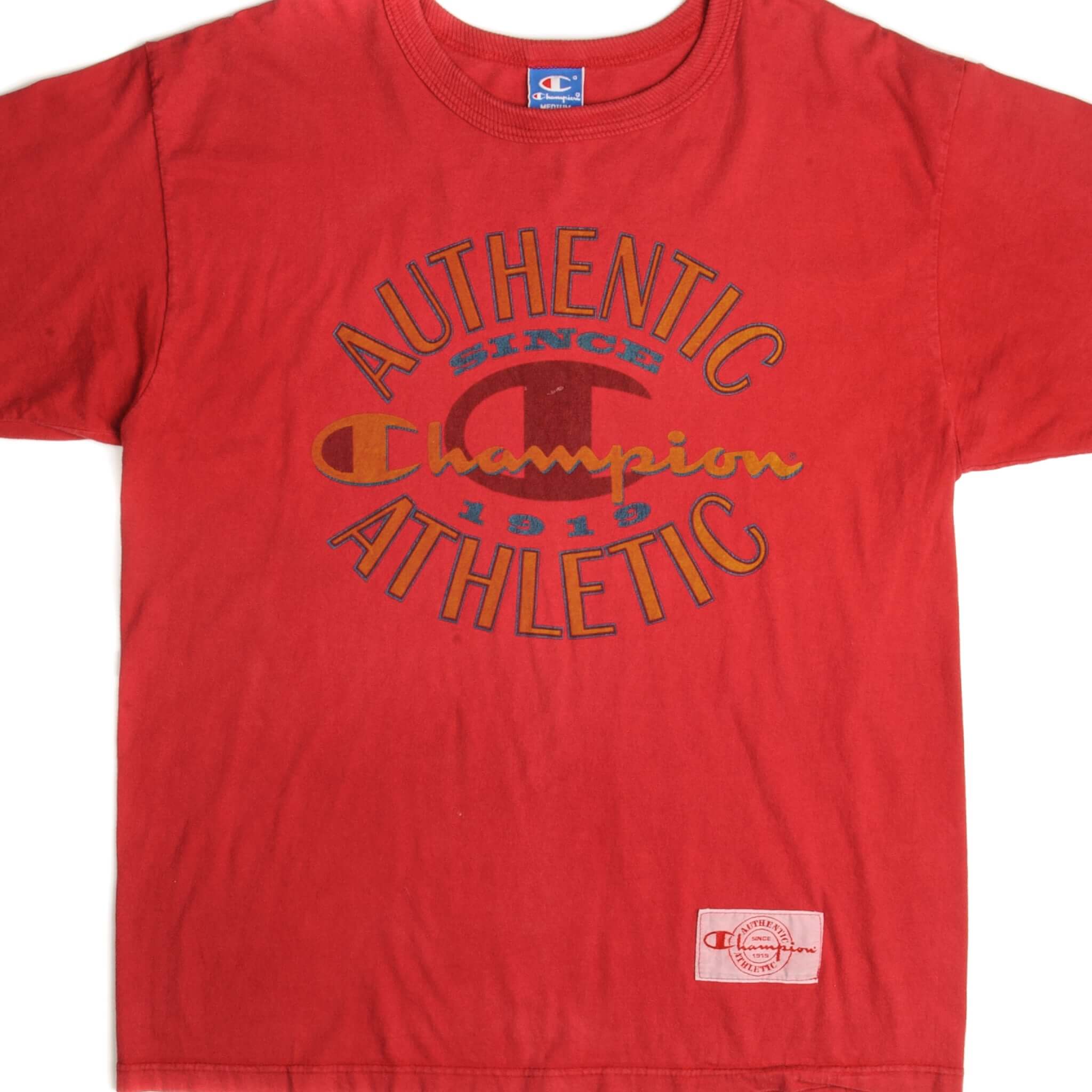 VINTAGE CHAMPION TEE SHIRT 1990-MID 1990S SIZE MEDIUM MADE IN USA