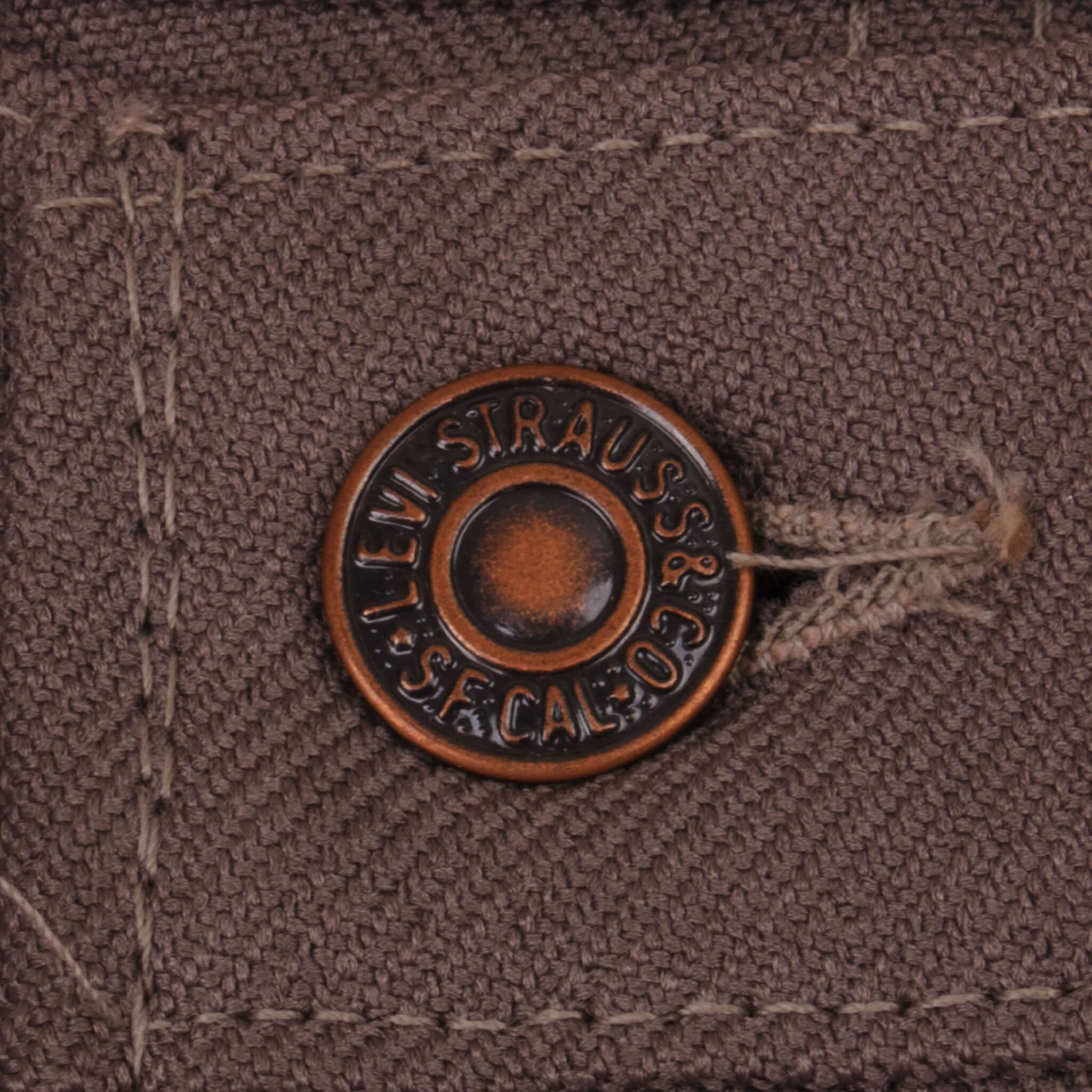 Vintage Levis Bootcut 517 Tex Twill Jeans Size 35X34 W35 L34 Made In Usa Deadstock Size on Tag 35X34 Back Button #882