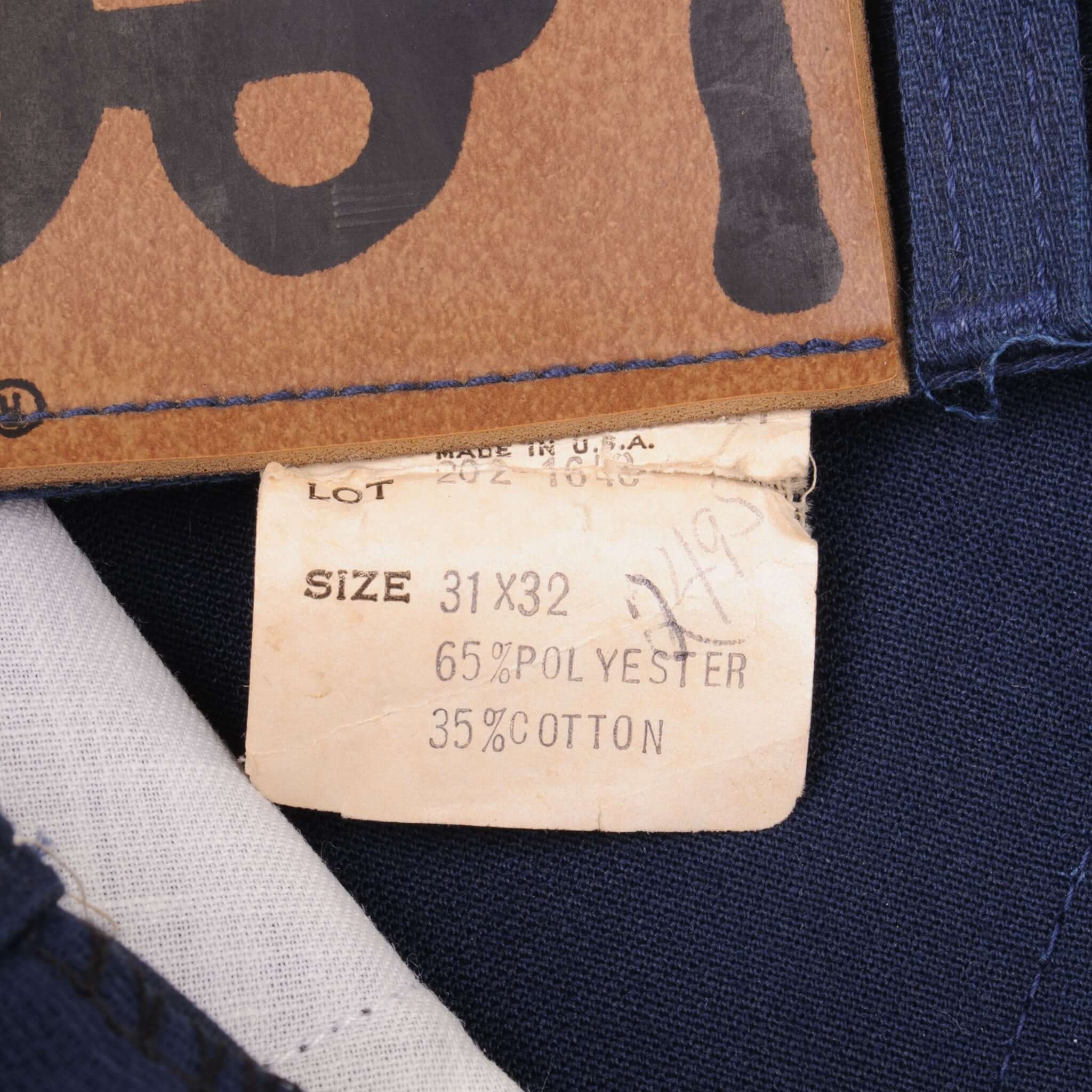 Vintage Lee Riders Boot Cut Flare Jeans Size 31X32 W31 L32 Made In Usa Deadstock Size on Tag 31X32