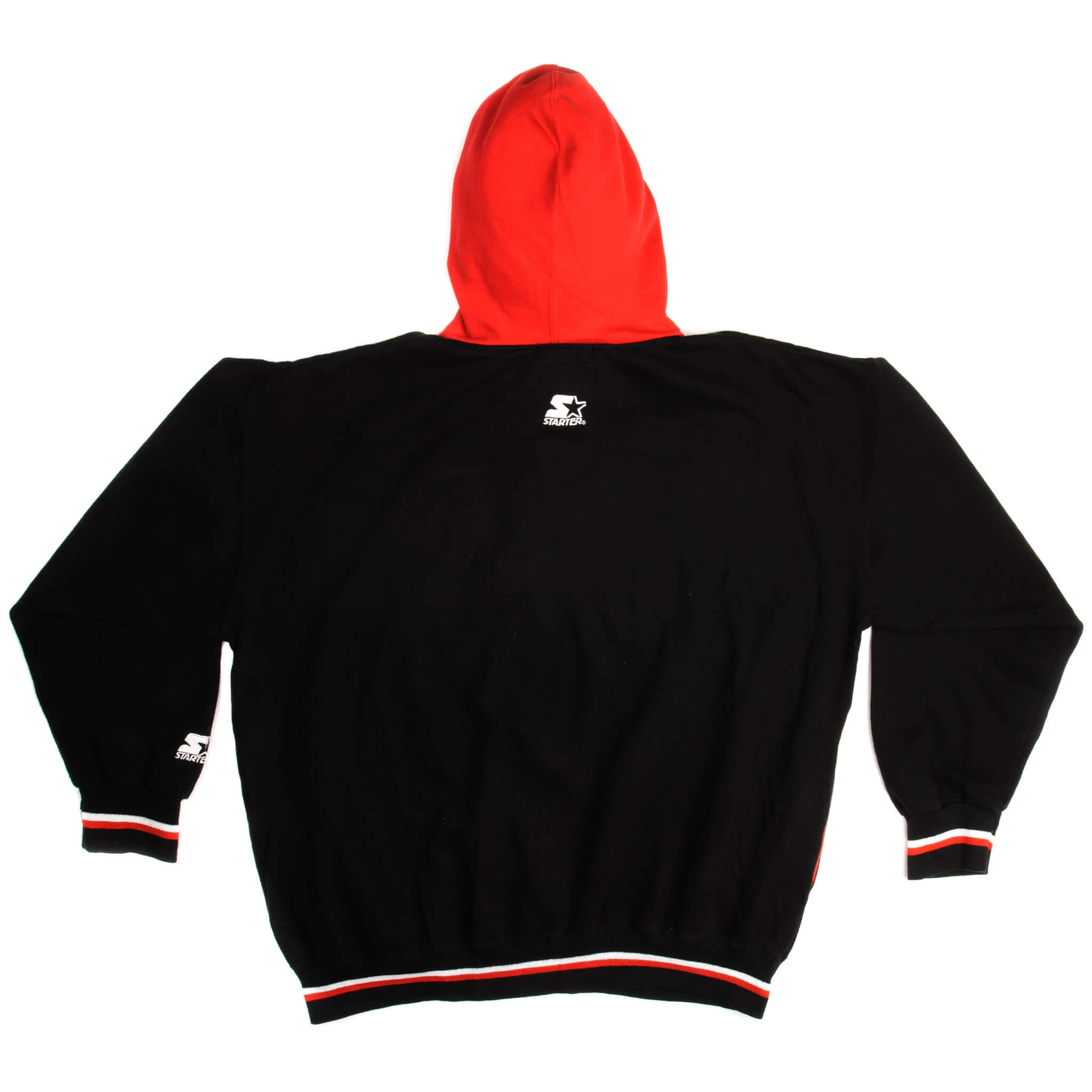 Vintage Starter NBA Chicago Bulls Hoodie Sweatshirt Size XL