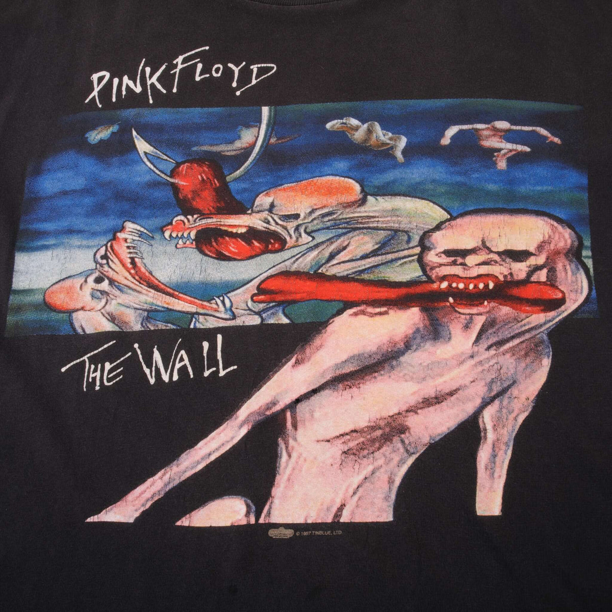 Vintage Pink Floyd The Wall 1997 Tee Shirt Size Large Made In USA