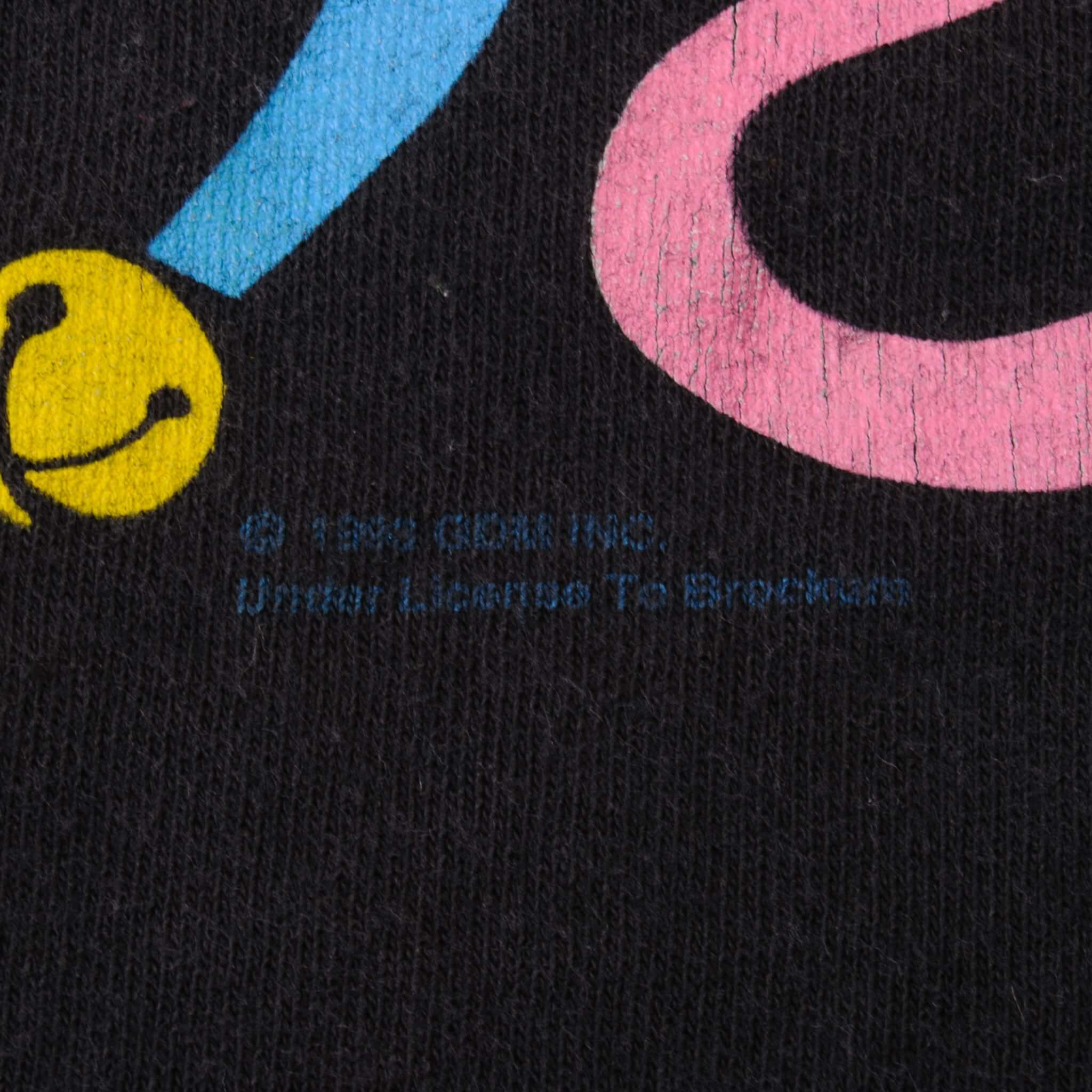 Vintage Grateful Dead Mardi Gras Tee Shirt 1990 Size Large Made In Usa With Single Stitch Sleeves