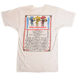 Vintage Alice In Chains Lollapalooza' 93 Tee Shirt 1994 Size Small Made In USA with single stitch sleeves.