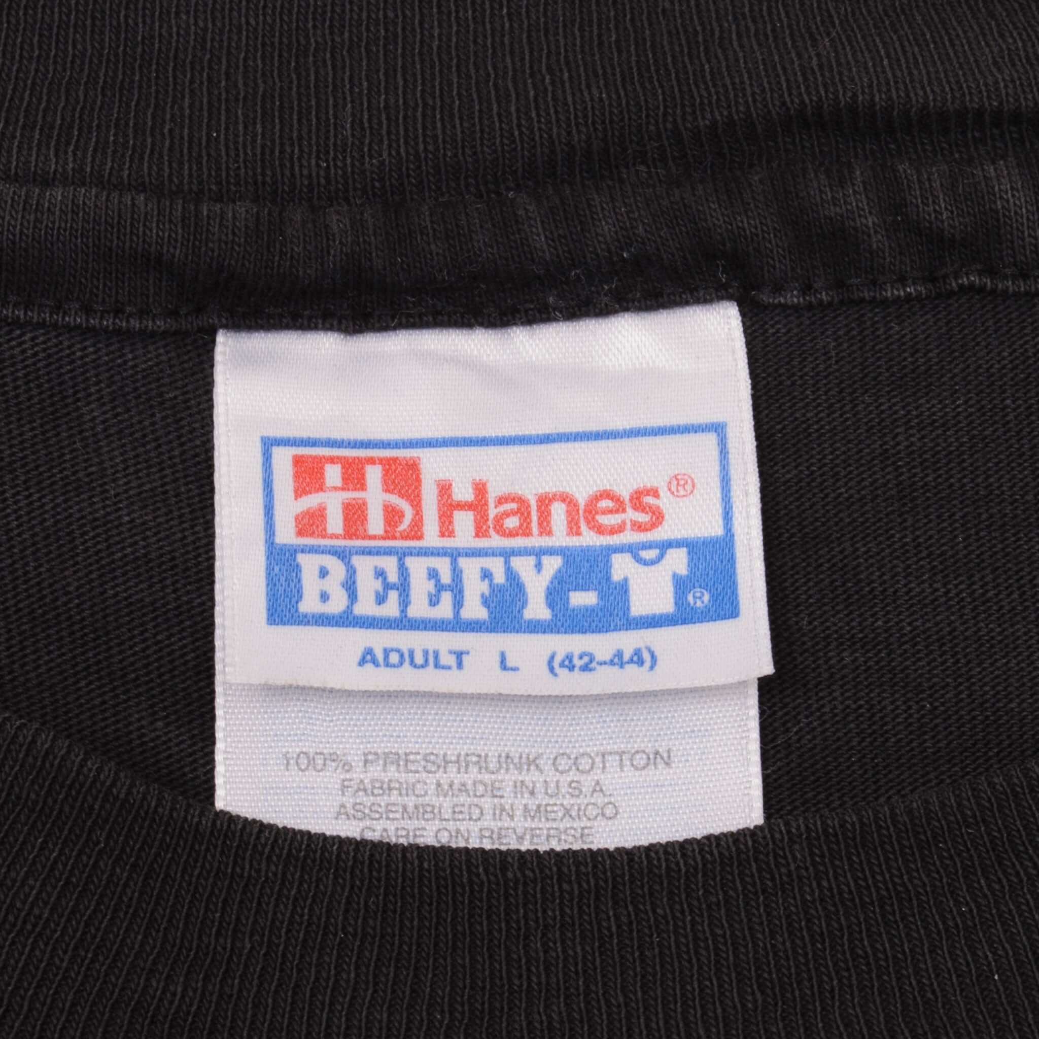 Vintage Indian Motocycle Kiwi Indian Parts Tee Shirt 1990S Size Large With Single Stitch Sleeves