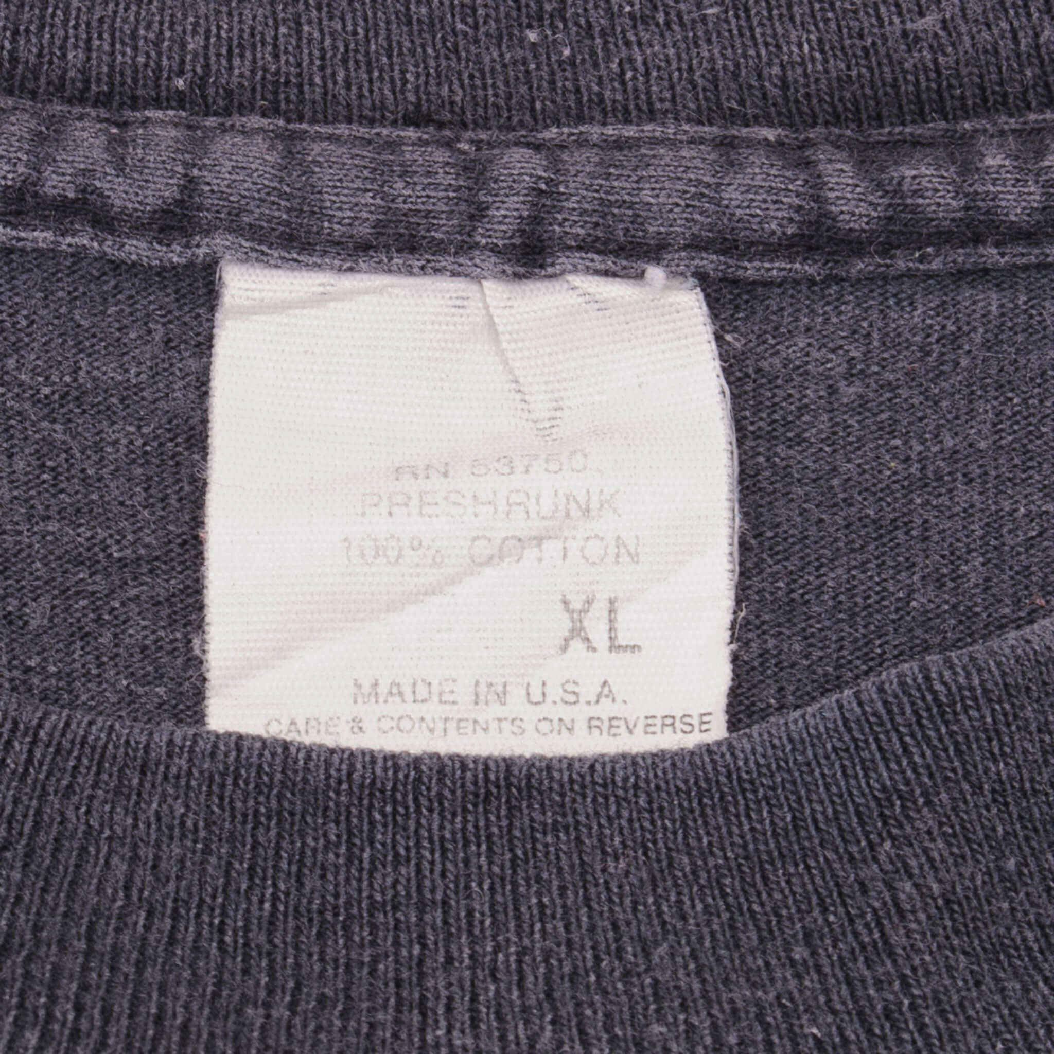 Vintage Camel Bike Week Daytona Beach Tee Shirt 1991 Size Large Made In USA With Single Stitch Sleeves