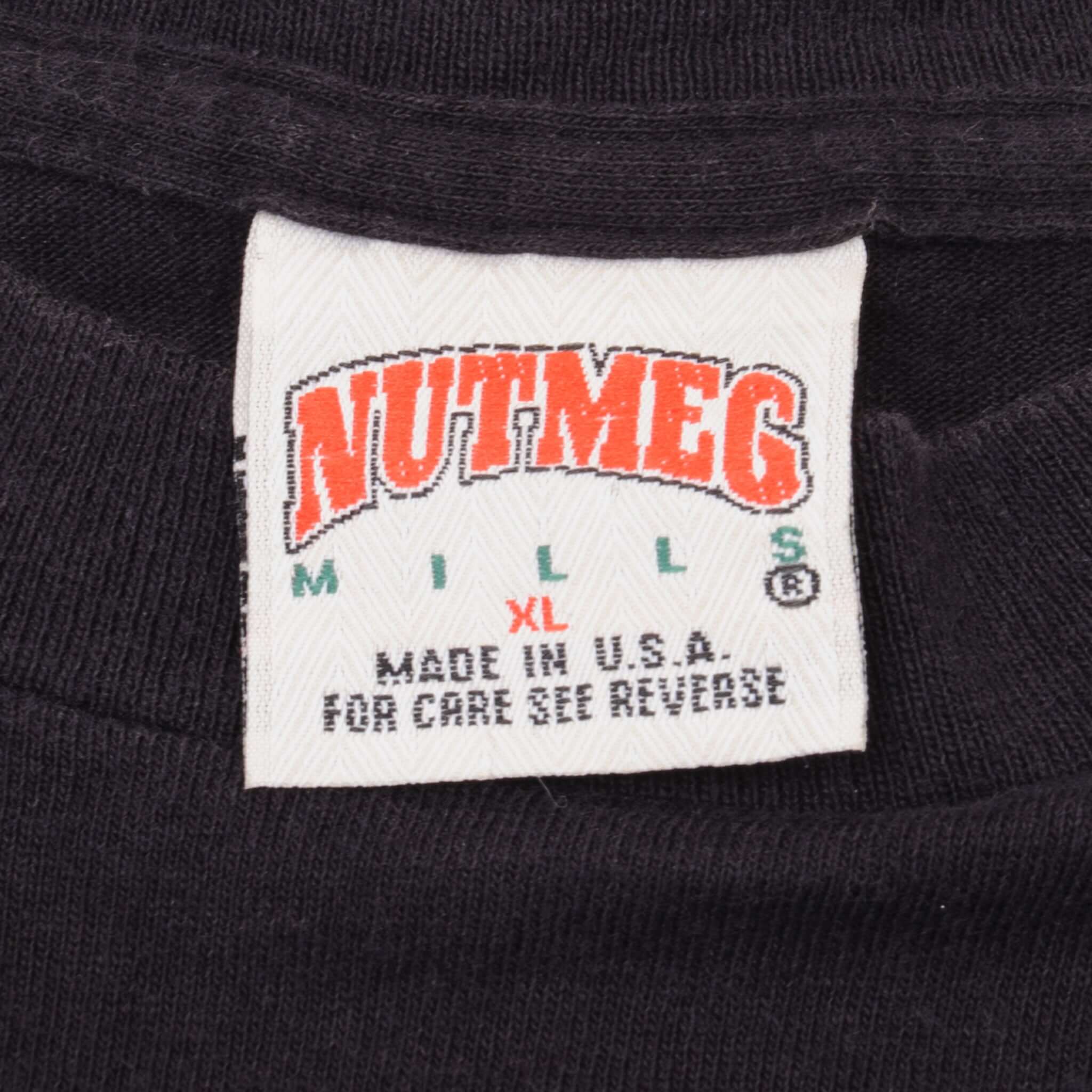 Vintage NBA Dream Team USA With Jordan, Pippen, Barkley, Stockton, Mullin, Robinson, Malone, Bird, Ewing, Johnson Tee Shirt 1992 Size Large Made In USA With Single Stitch Sleeves