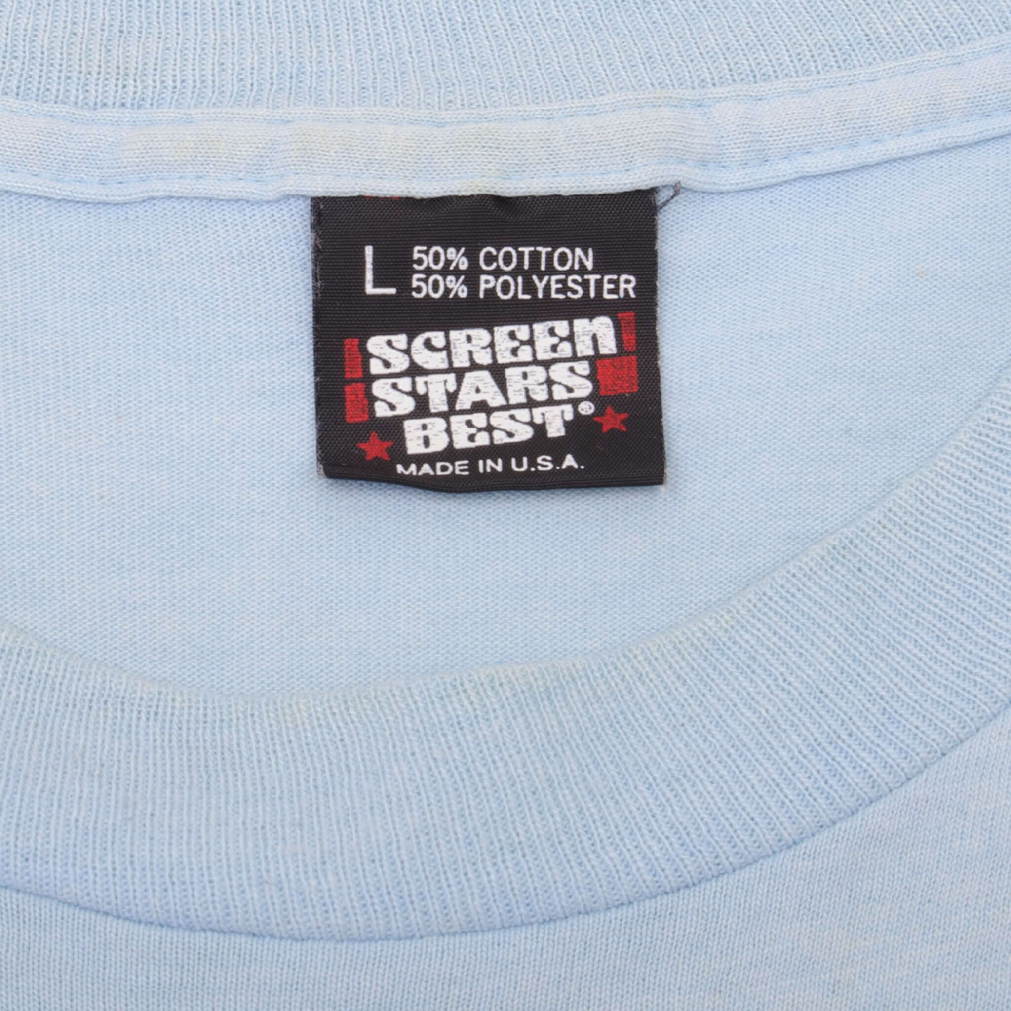 Vintage AMA Motocross Des Nations Holland 1991 Tee Shirt Size Medium With Single Stitch Sleeves