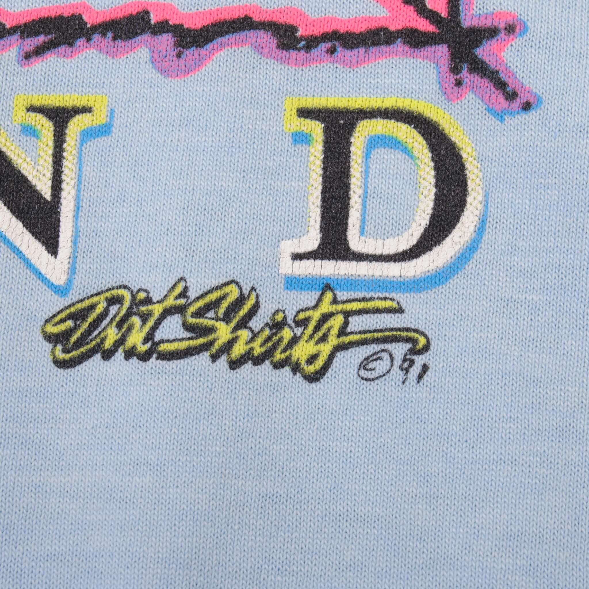 Vintage AMA Motocross Des Nations Holland 1991 Tee Shirt Size Medium With Single Stitch Sleeves