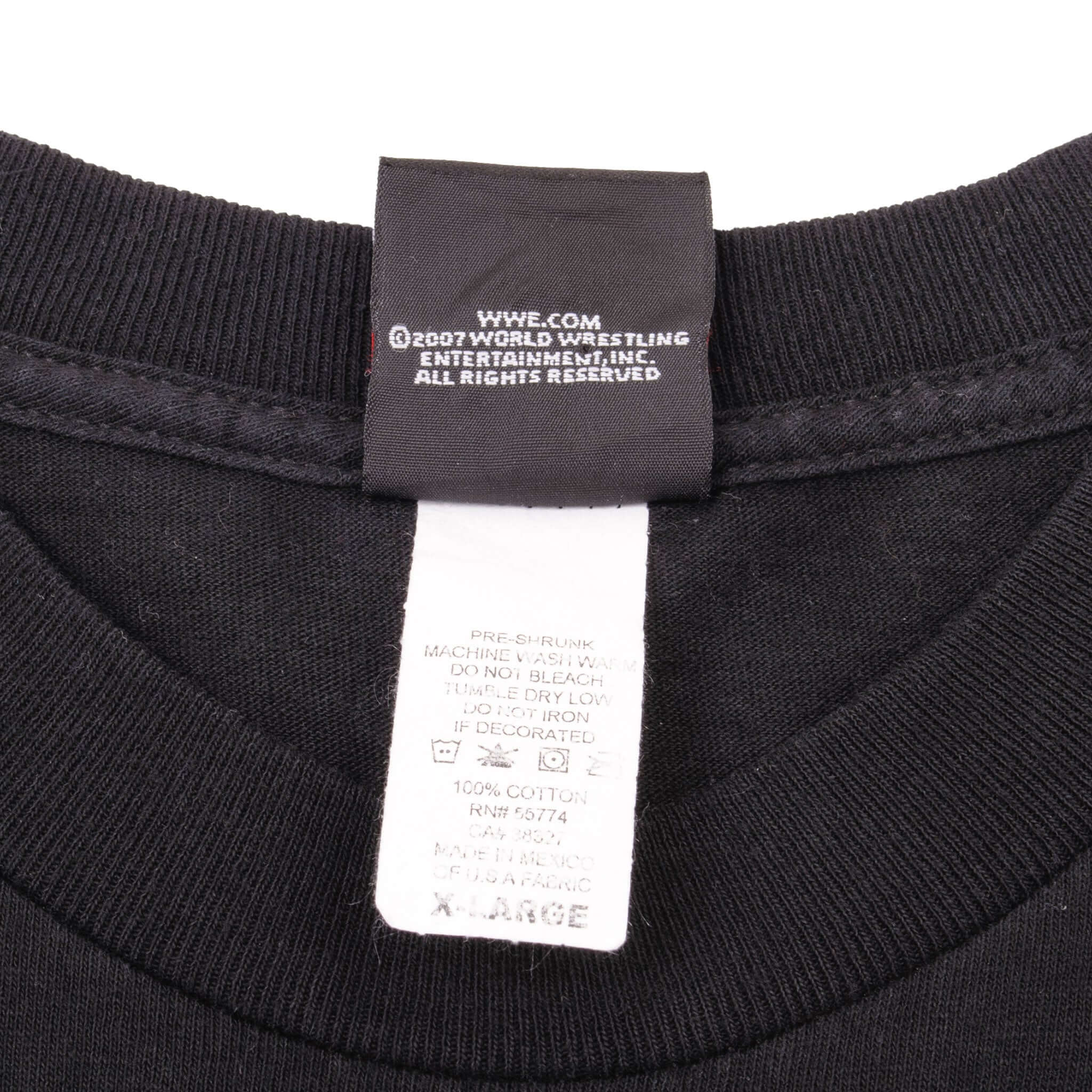 Vintage WWE World Wrestling Federation D Generation X 3D Print Tee Shirt 2007 Size XL