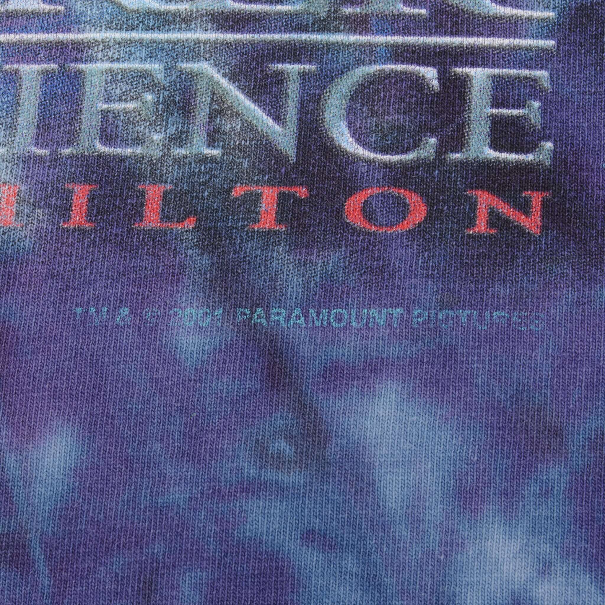 Vintage Star Trek The Experience Las Vegas Hilton Tee Shirt 2001 Size XL With Single Stitch Sleeves.