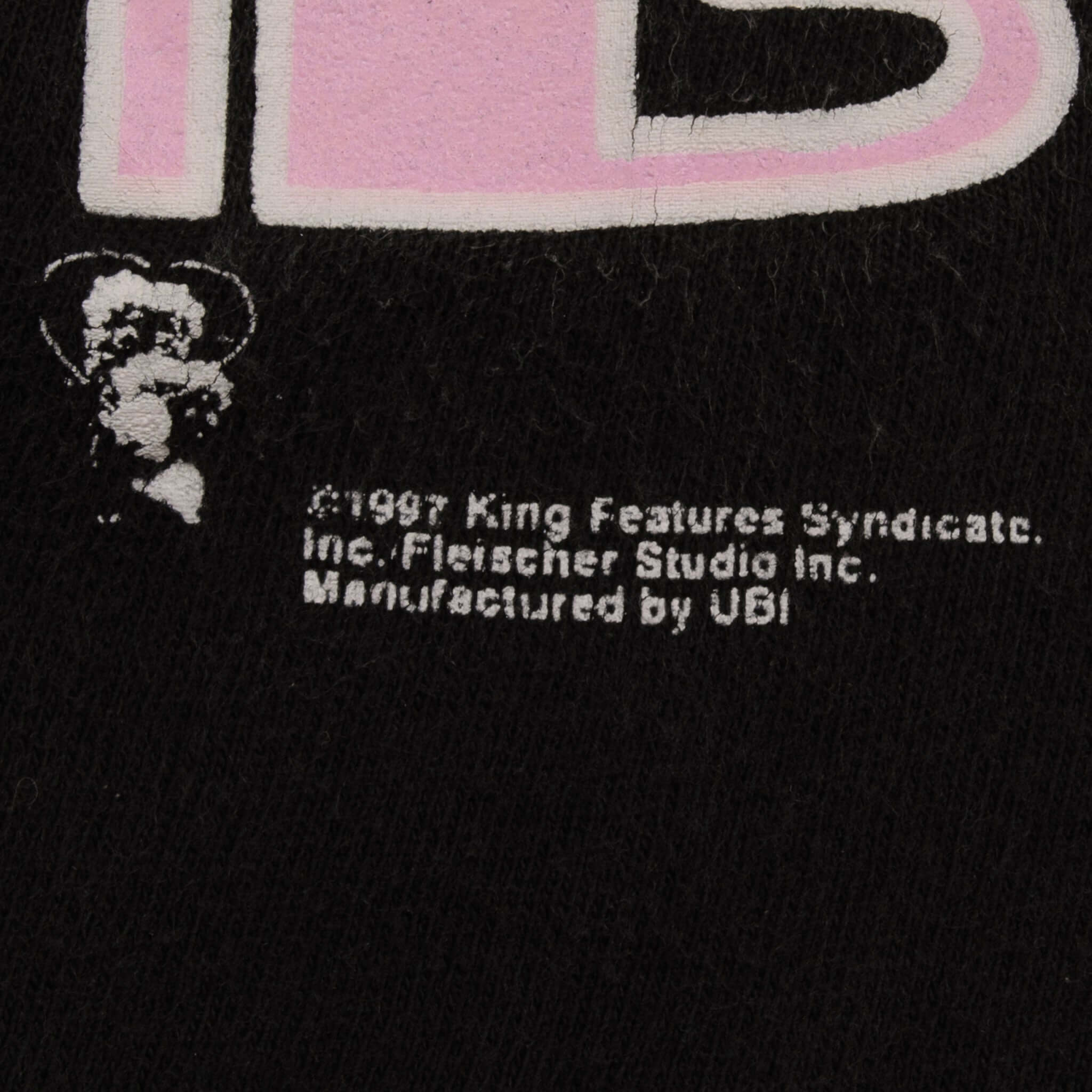 VINTAGE LOONEY TUNES BETTY BOOP TEE SHIRT 1997 SIZE LARGE