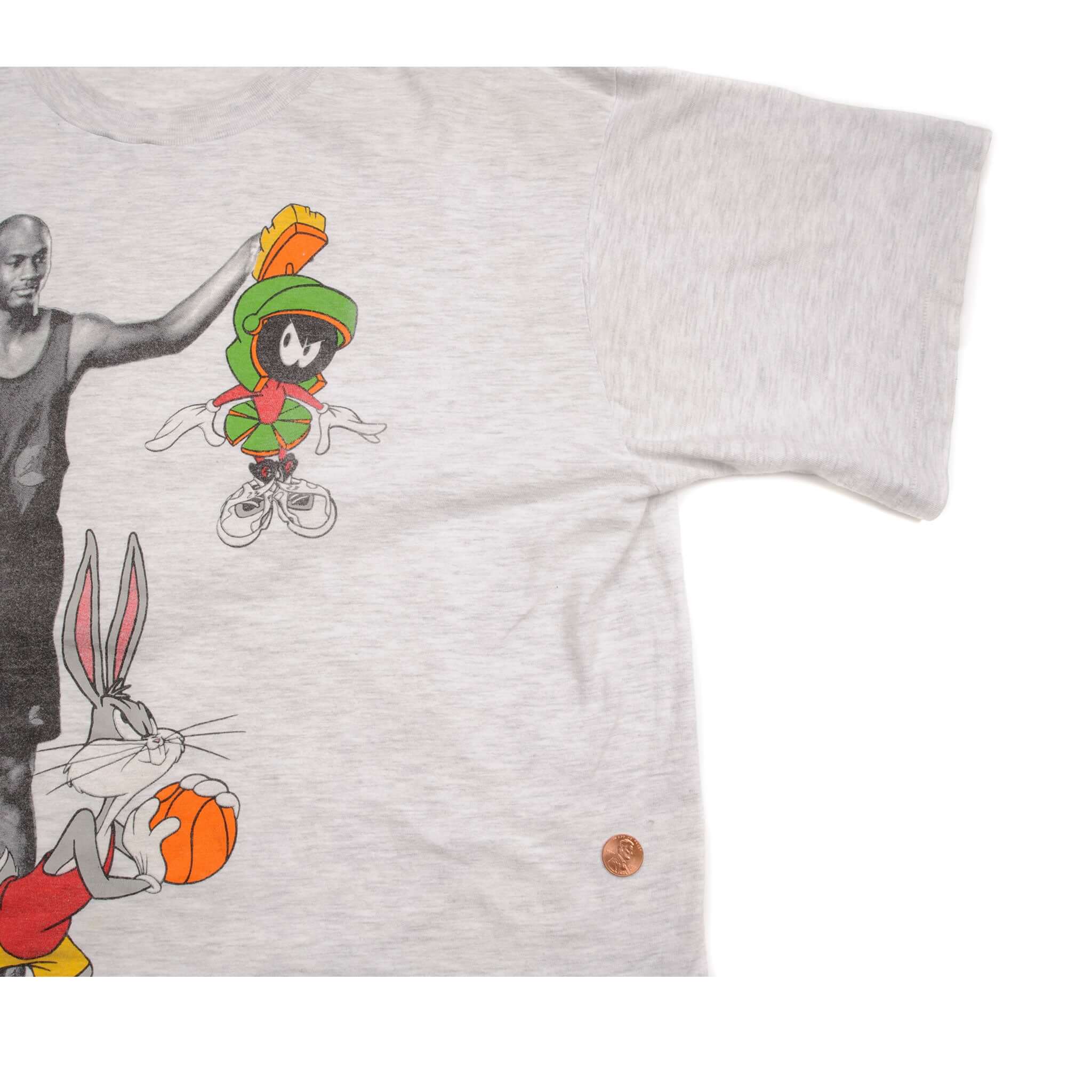 VINTAGE NIKE SPACE JAM TEE SHIRT 1993 SIZE LARGE MADE IN USA