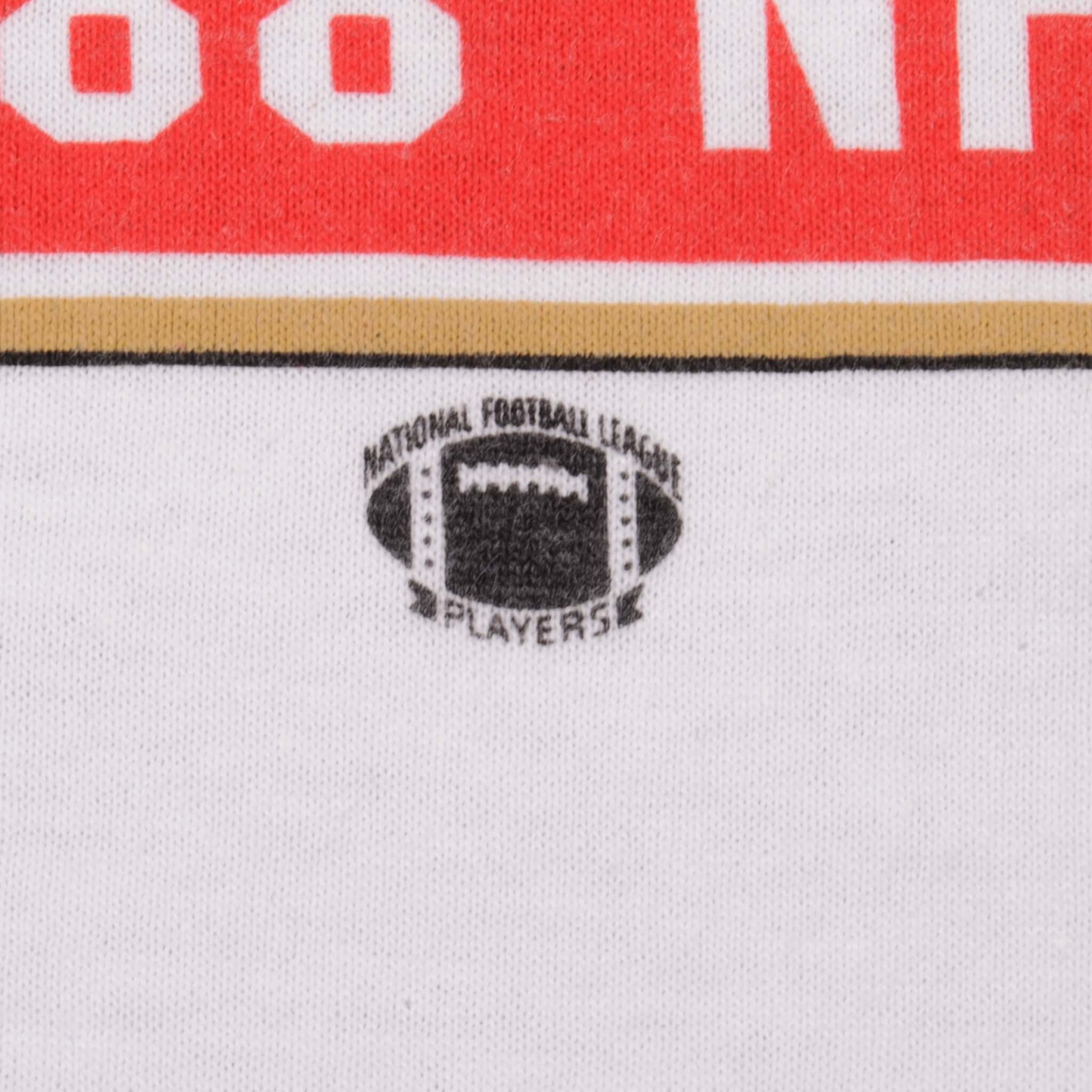 VINTAGE NFL SAN FRANCISCO 49ERS SUPER BOWL CHAMPS 1988 TEE SHIRT MEDIUM MADE USA