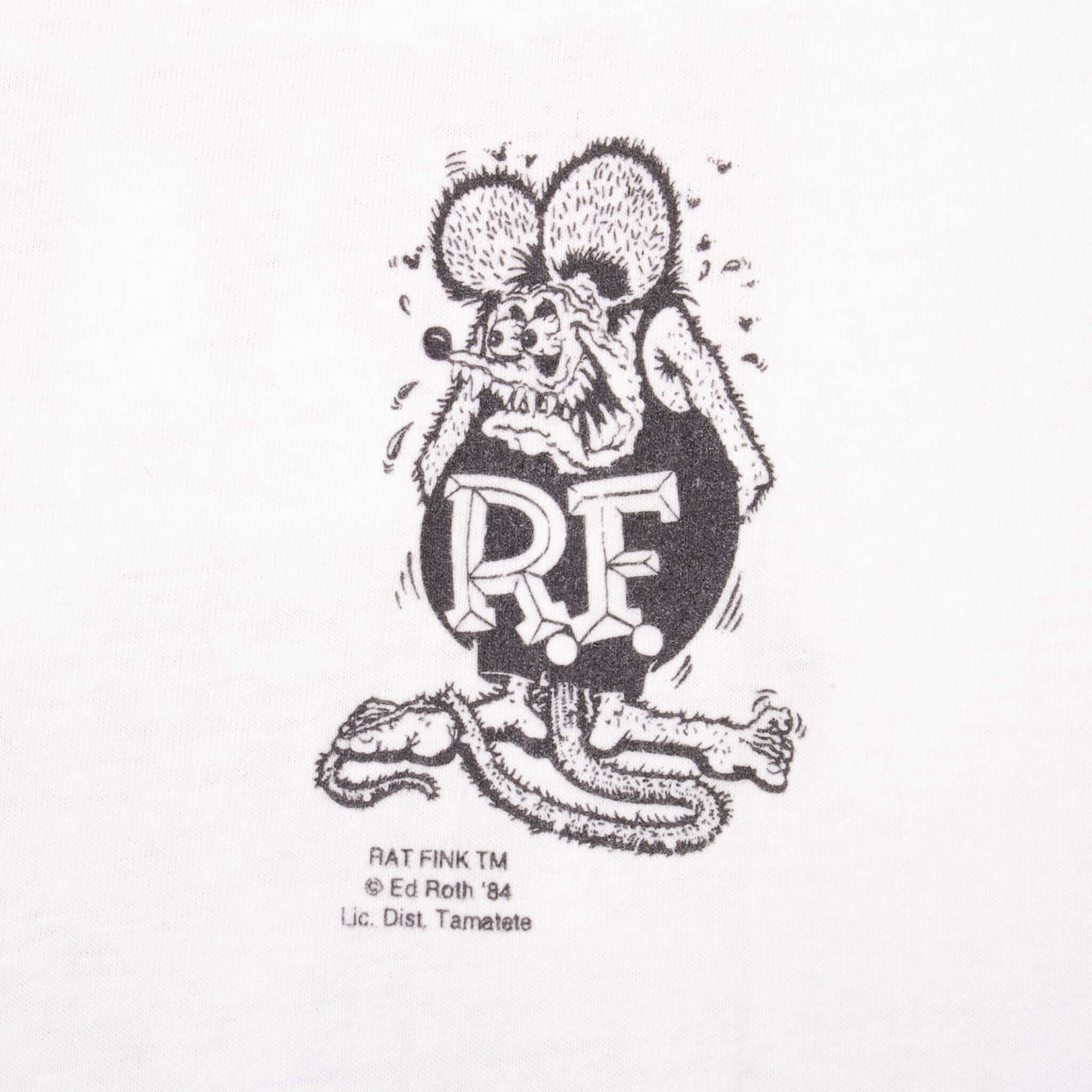 Vintage Rat Fink Remember When Sex Was Safe And Hot Rods Were Dangerous Tee Shirt 1984 copyright, But Shirt Is 1990s Size Large