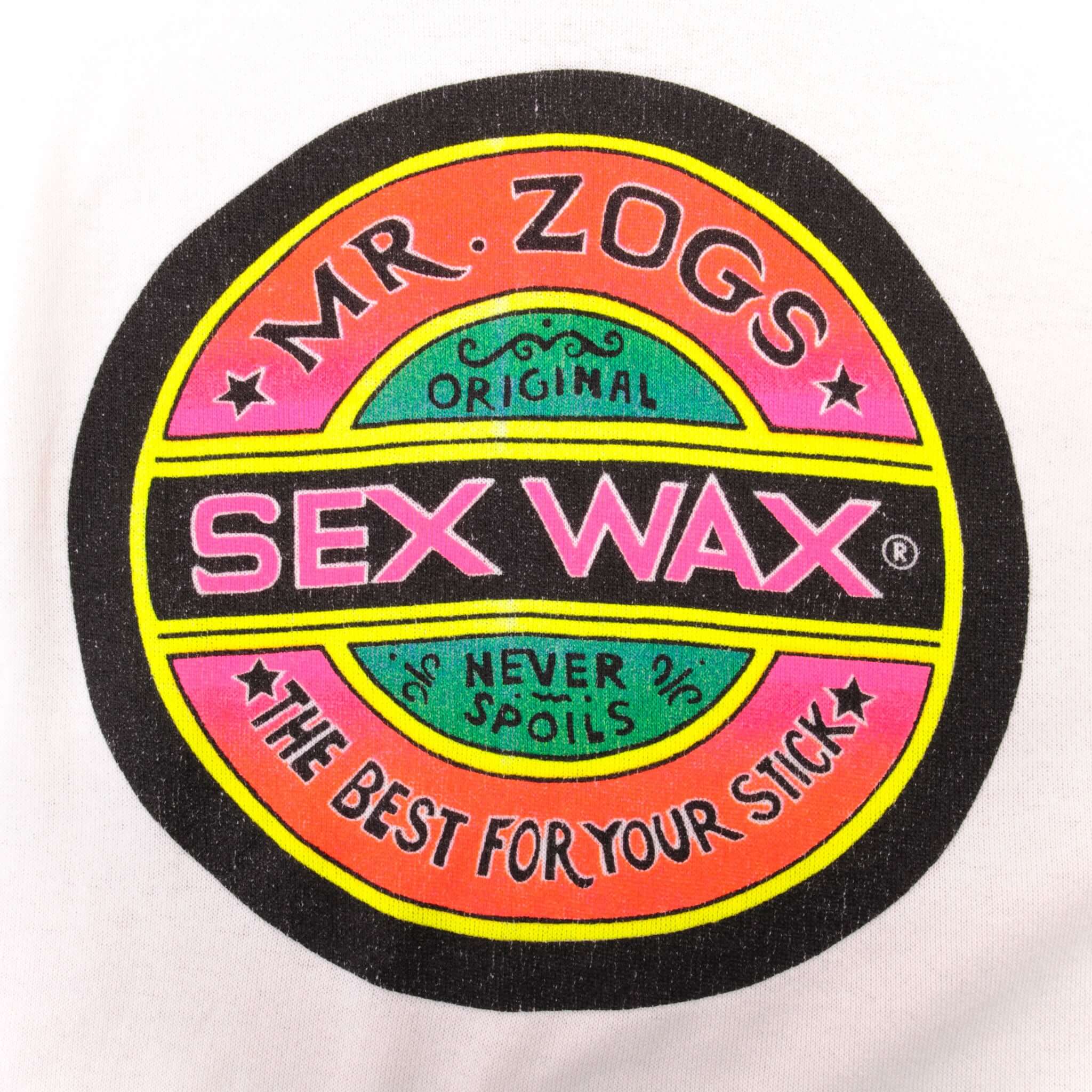 Vintage Surf Mr Zogs Sex Wax Sweatshirt Size XL Made In USA