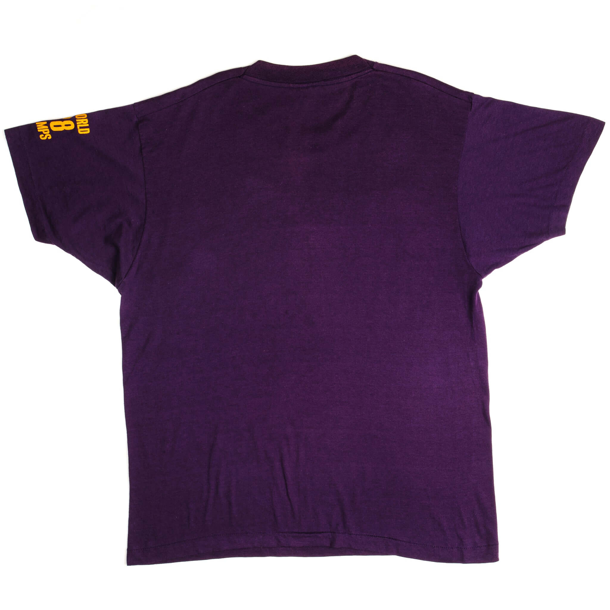 VINTAGE NBA LA LAKERS TEE SHIRT 1980S SIZE LARGE MADE IN USA