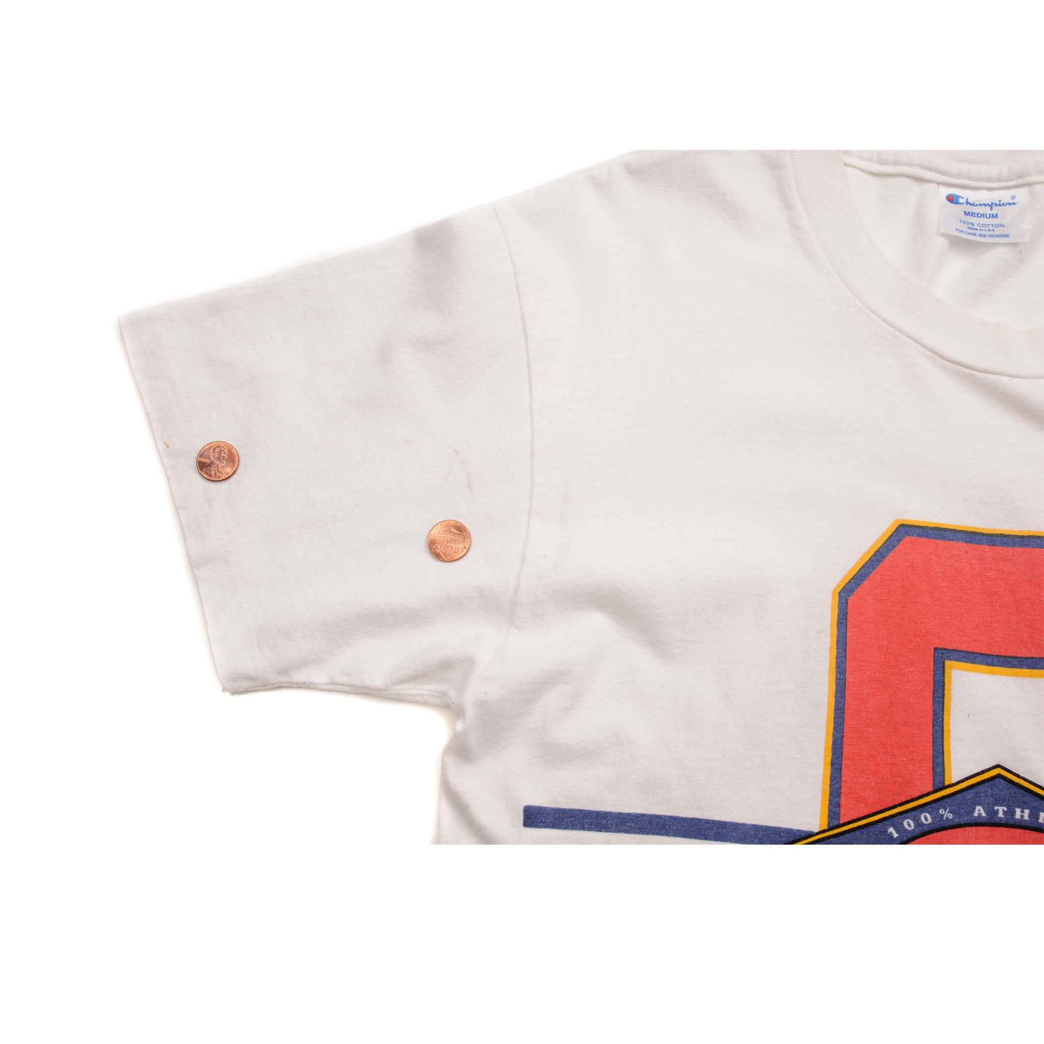 VINTAGE CHAMPION TEE SHIRT 1990-MID 1990S SIZE MEDIUM MADE IN USA