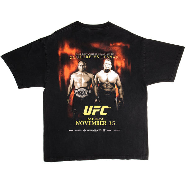 Vintage UFC Couture VS Lesnar MGM Grand Tee Shirt 2008 Size XL.