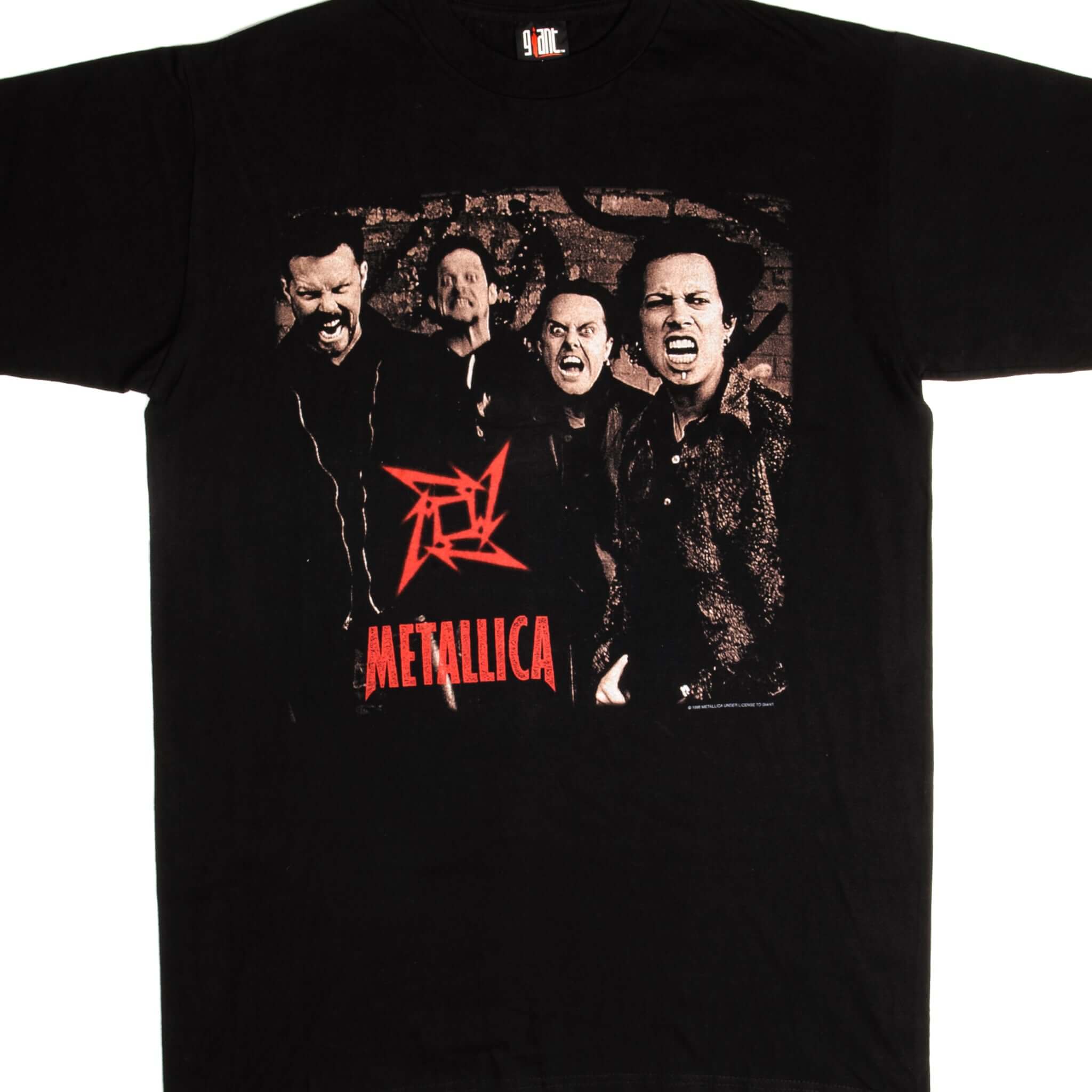 VINTAGE METALLICA ON THE LOAD AGAIN TOUR TEE SHIRT 1996 SIZE LARGE