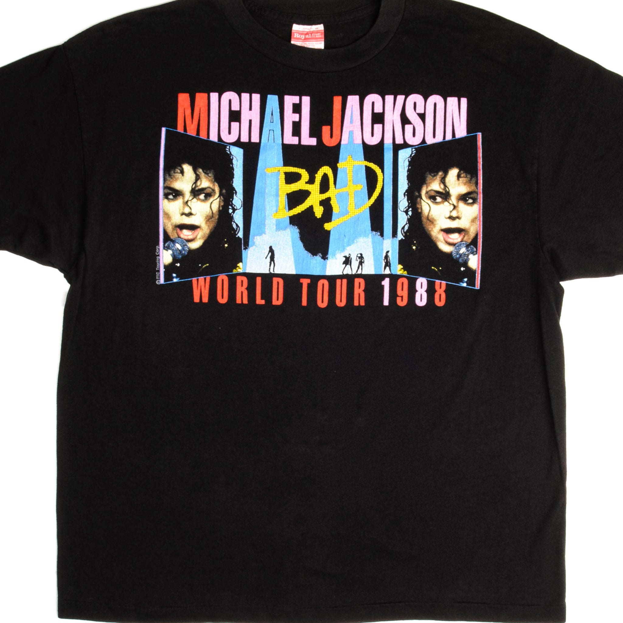 入手困難マイケルジャクソン1987～1988年BADワールドツアーTシャツ‼️