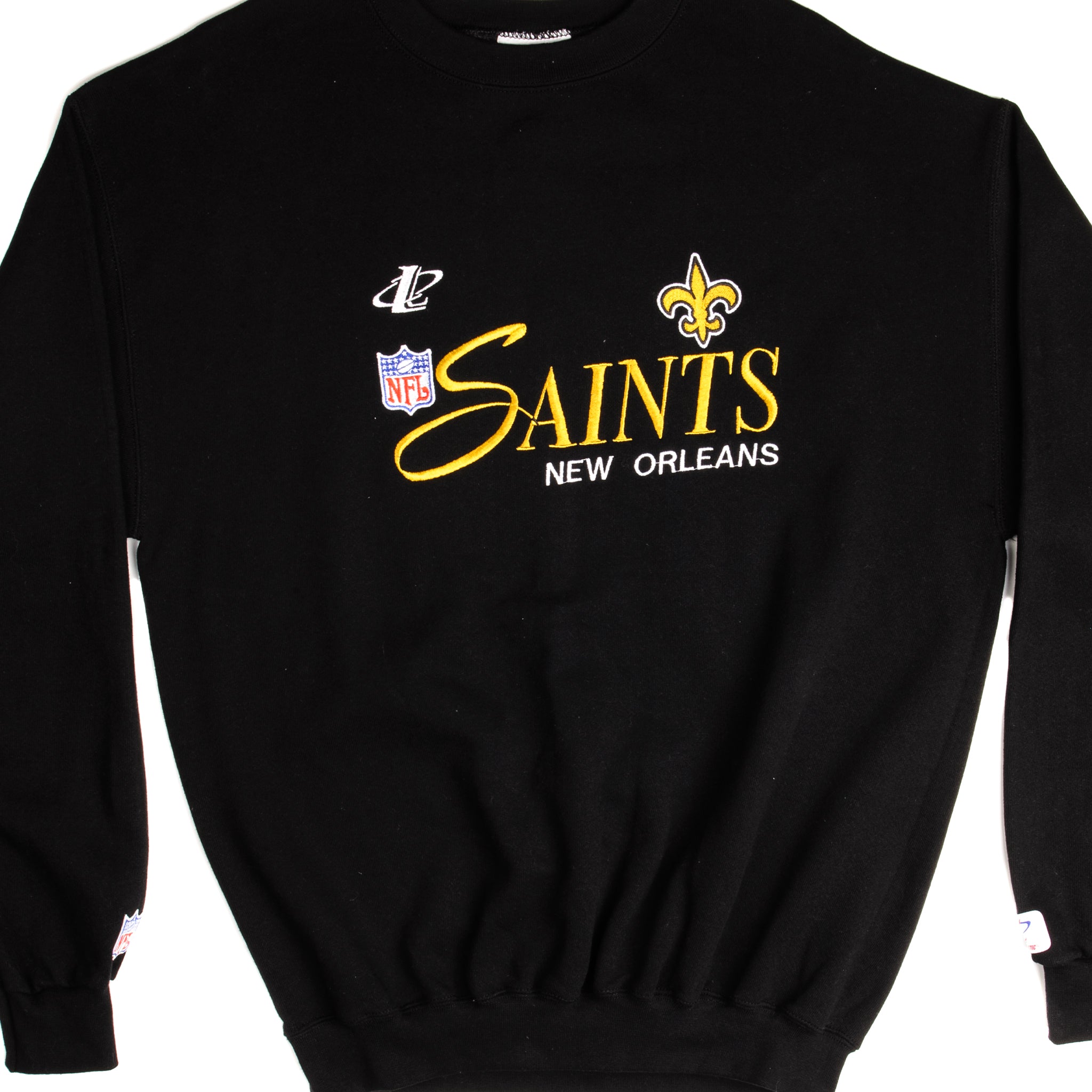 Sports / College Vintage NFL New Orleans Saints Sweatshirt Size Medium Made in USA Deadstock