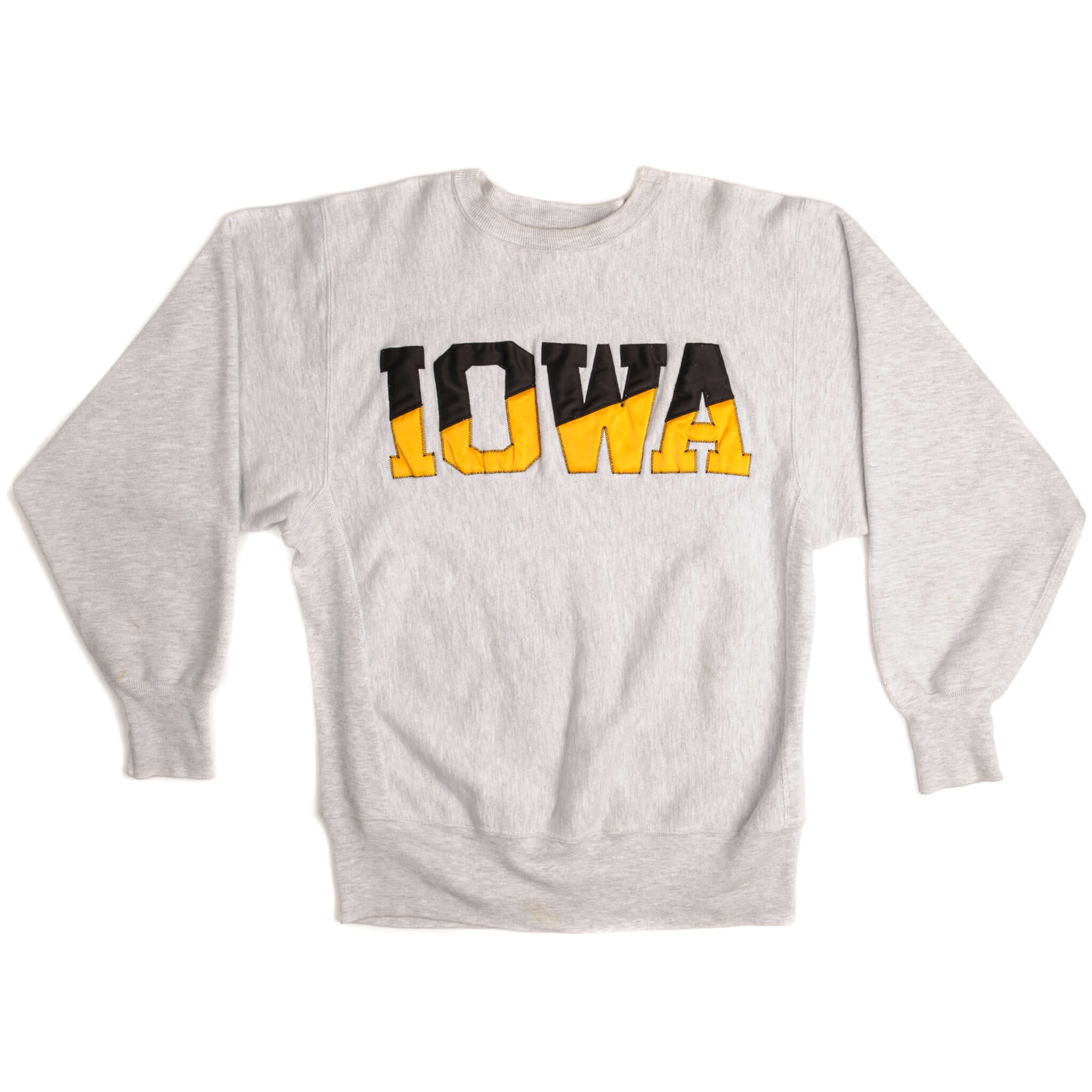 Vintage Champion Reverse Weave Iowa Sweatshirt 1990-Mid 1990’S Size Large Made In USA.