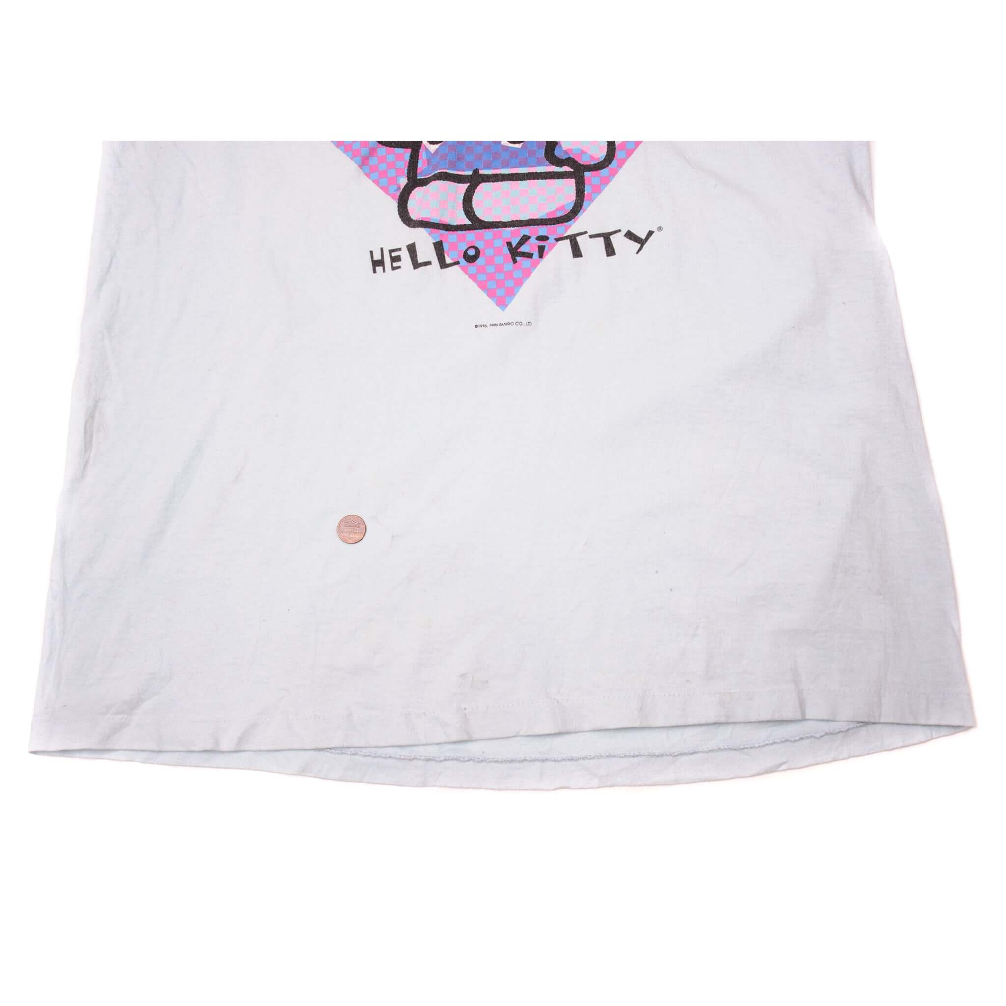 VINTAGE HELLO KITTY TEE SHIRT 1996 SIZE XL MADE IN USA