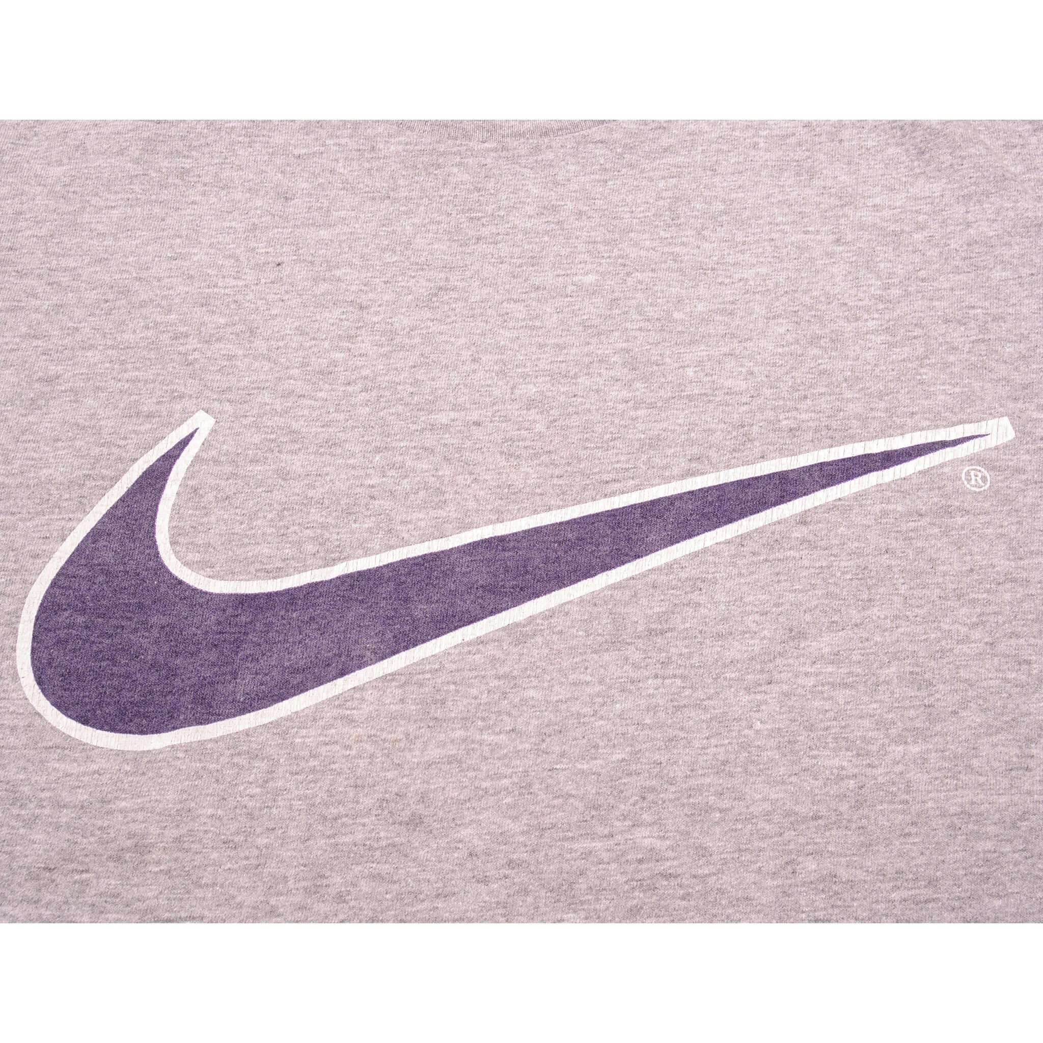 VINTAGE NIKE BIG SWOOSH TEE SHIRT 80s 90s SIZE SMALL MADE IN USA