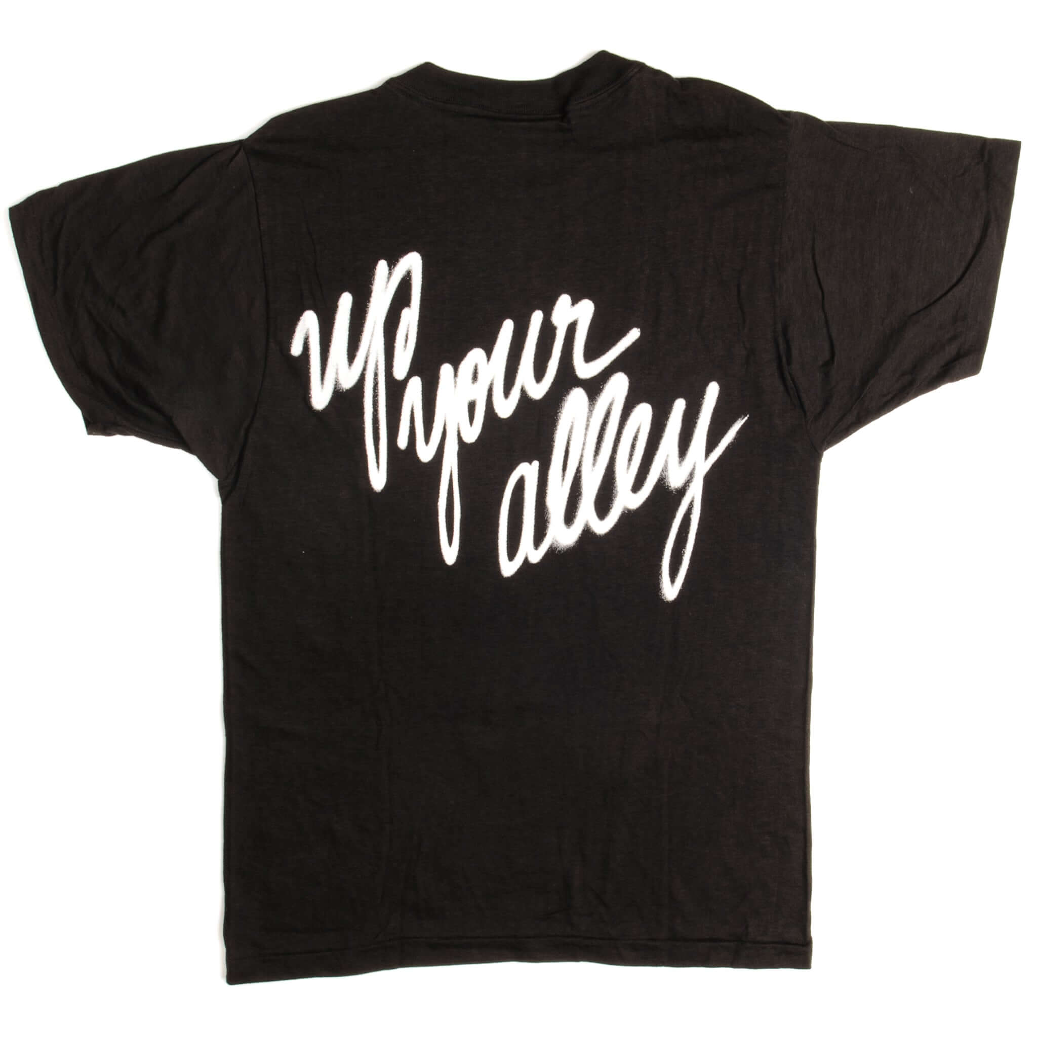 Vintage Joan Jett And The Blackhearts Up Your Alley Tour 1988 Tee Shirt Size Small Made In USA With Single Stitch Sleeves.