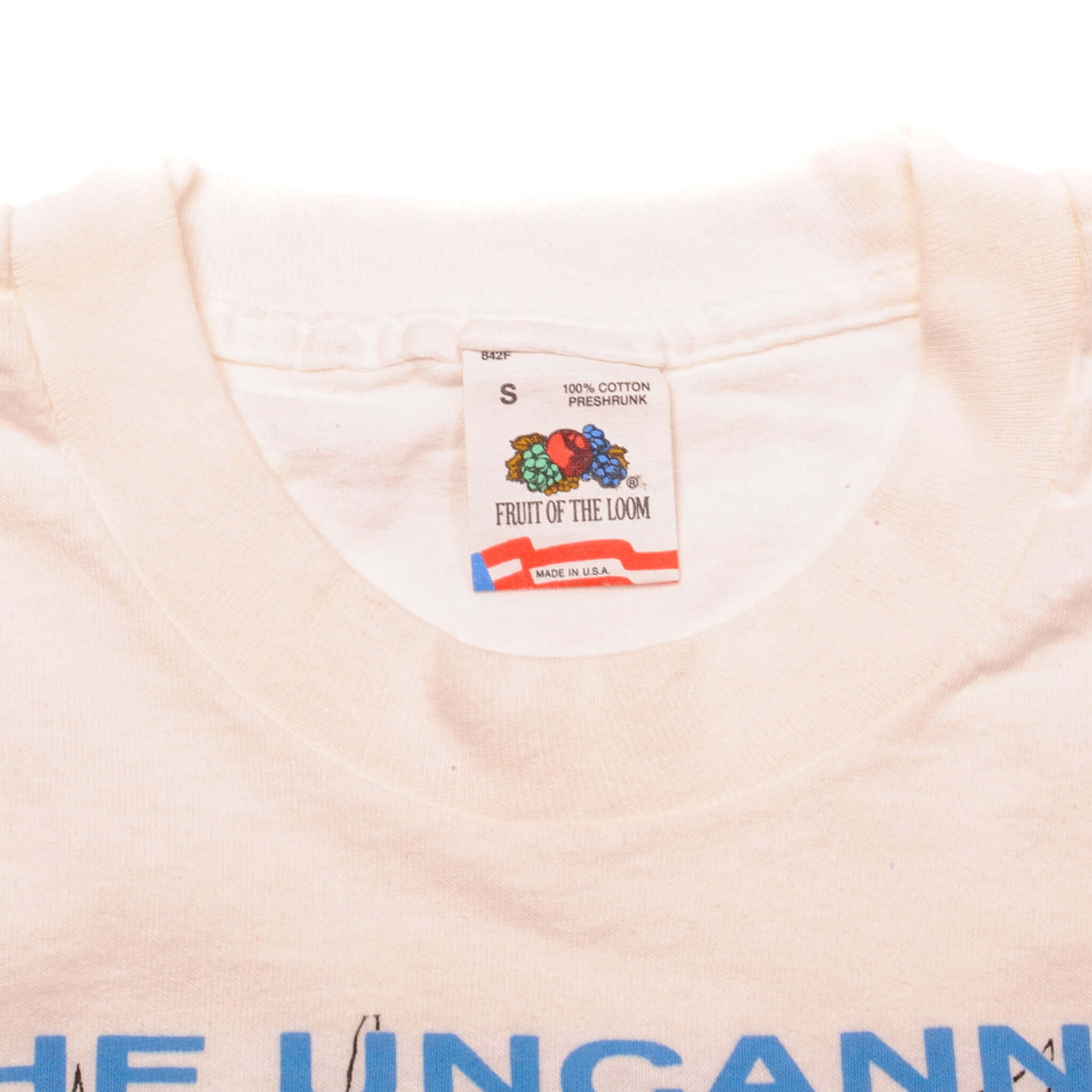 Vintage Marvel X Men The Uncanny Featuring Wolverine, Storm, Jean Grey, Havok... Fruit Of The Loom Tee Shirt 1988 Size S Made In USA With Single Stitch Sleeves.