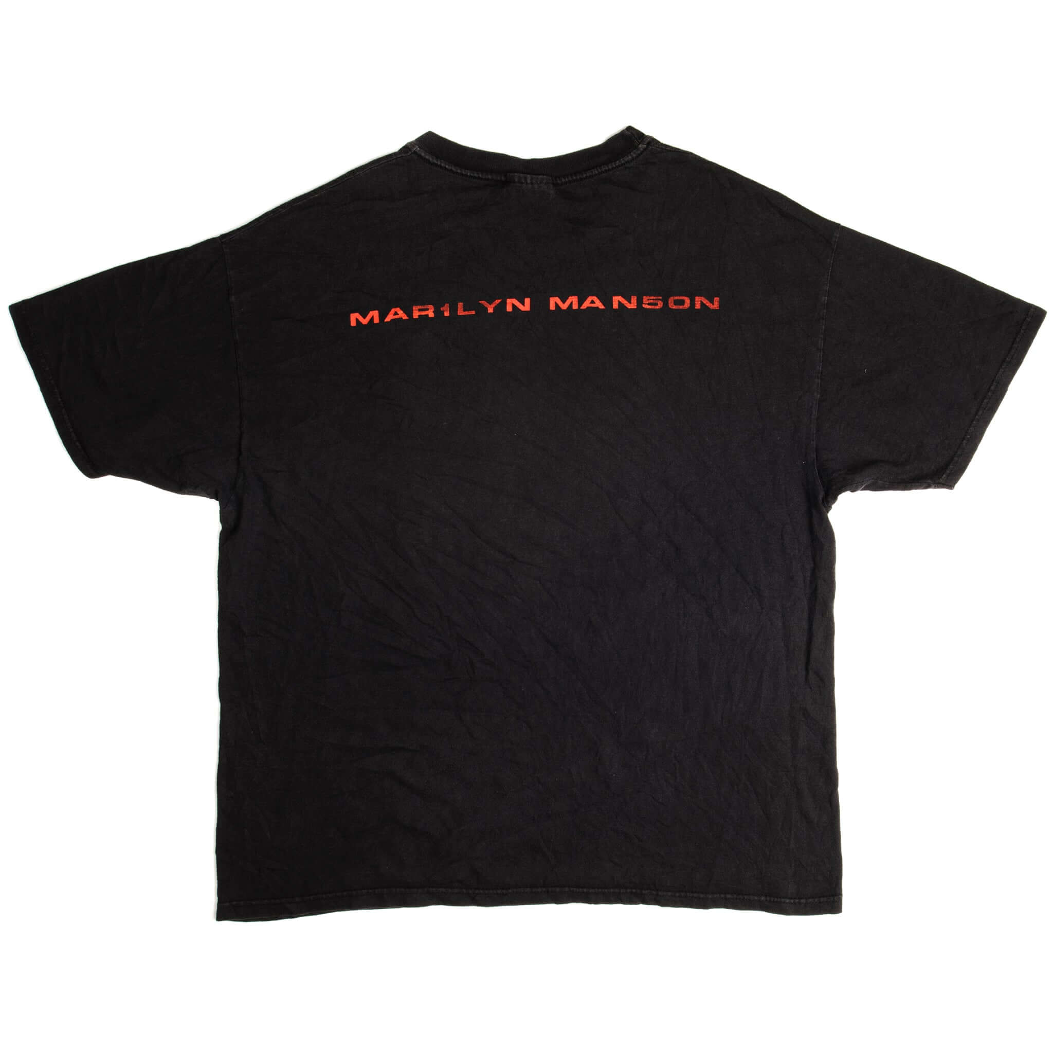 Vintage Marilyn Manson God Is In The TV Winterland Tee Shirt 1998 Size XL.