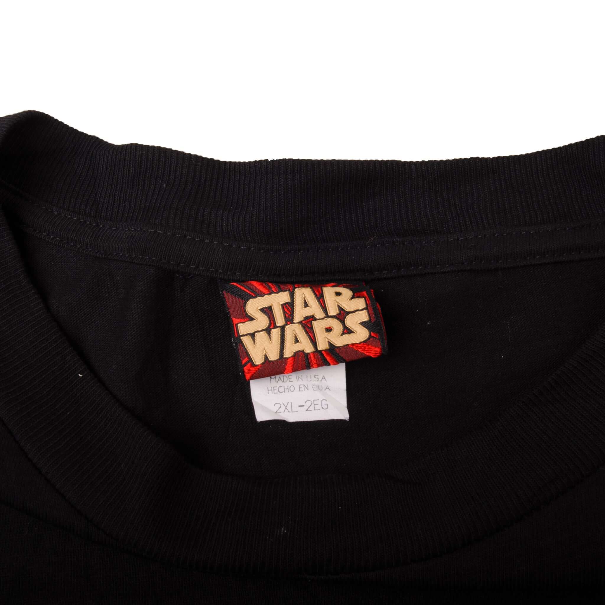 Vintage Trade Federation Droid Fighter Star Wars Episode 1 The Phantom Menace Tee Shirt 1999- Early 2000s Size XLL Made In USA.