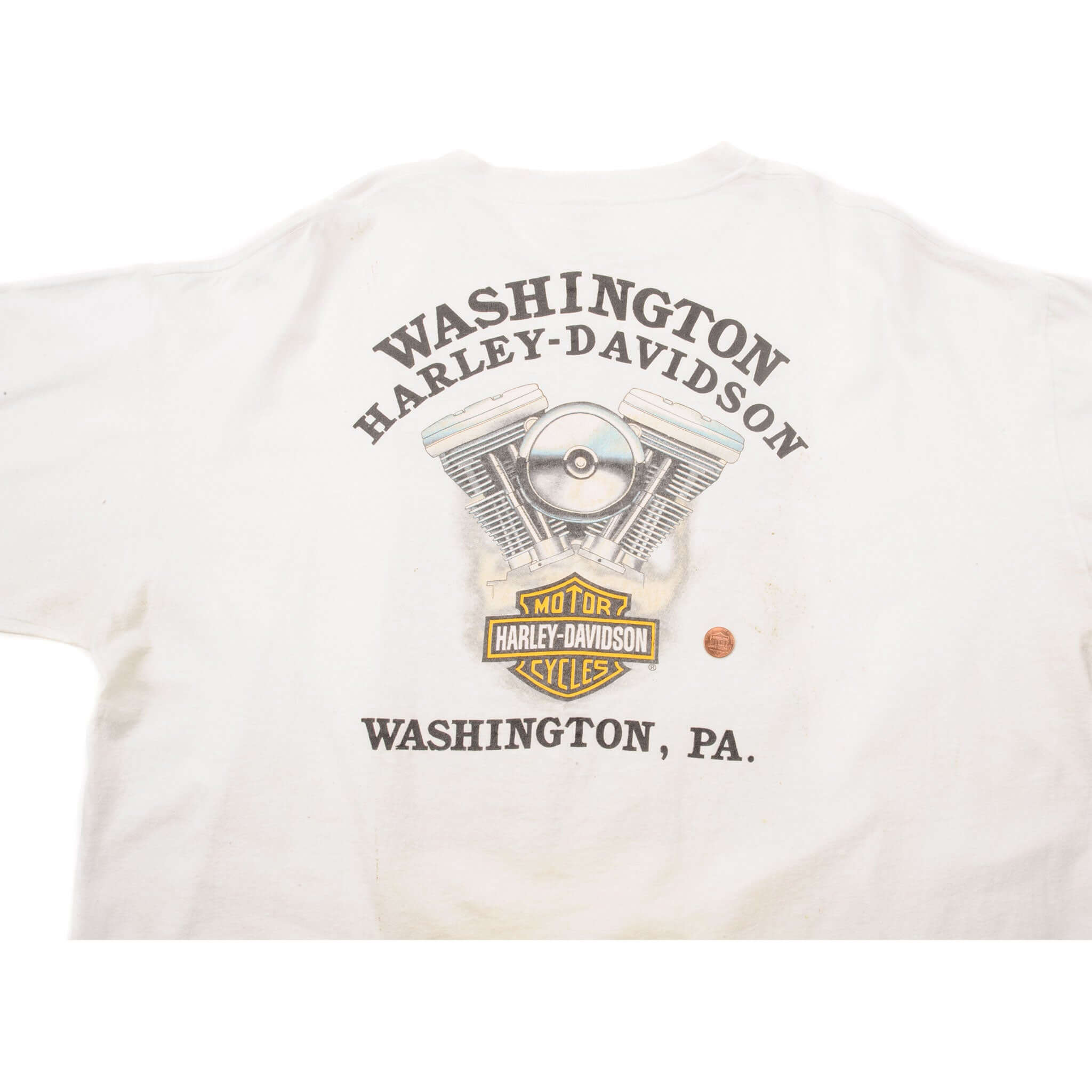 VINTAGE HARLEY DAVIDSON TEE SHIRT 1992 SIZE 2XL MADE IN USA