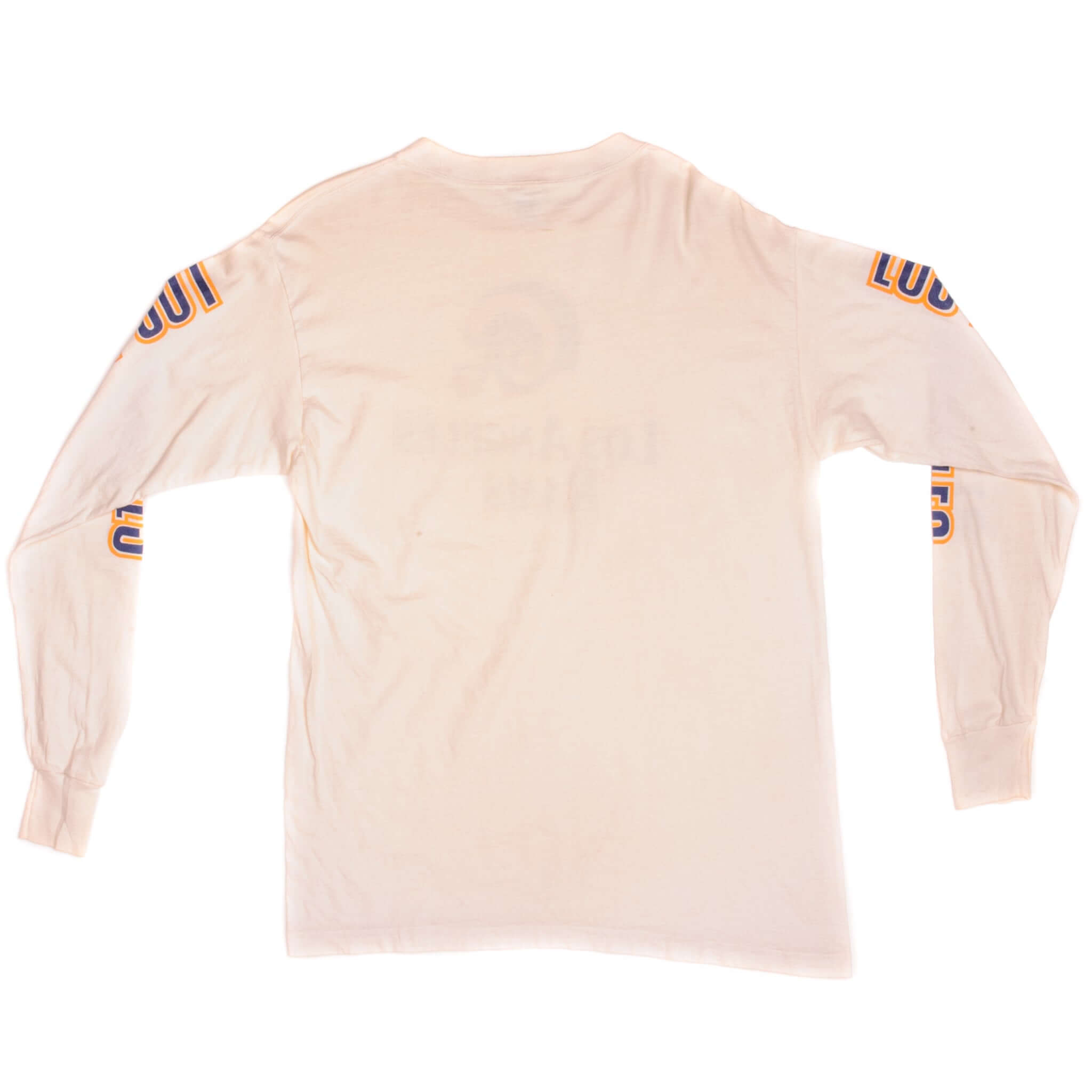 Vintage NFL Los Angeles Rams Logo 7 Long Sleeves Tee Shirt Early 1980s Size Medium Made In USA.