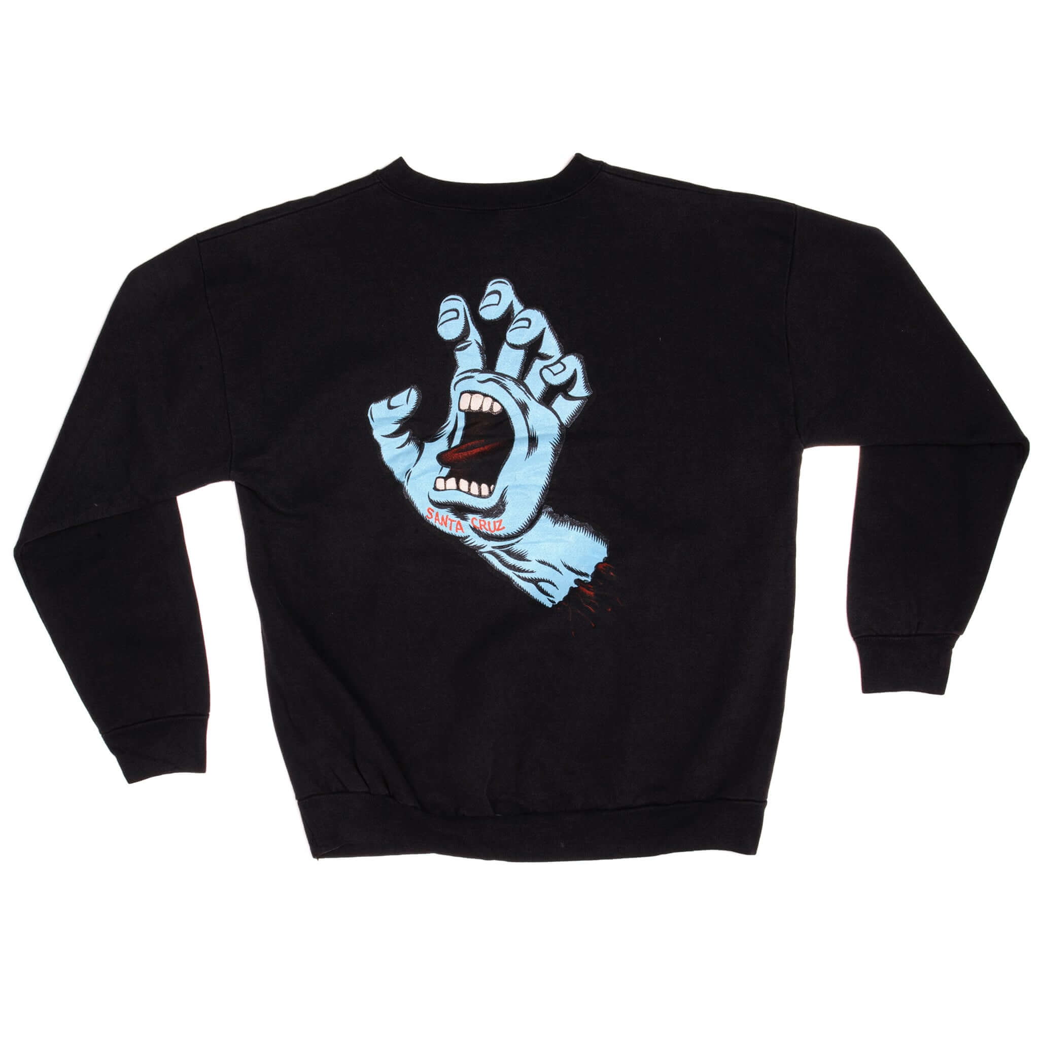 Vintage Santa Cruz Speed Wheels Scream Sweatshirt Size Large Made In USA.