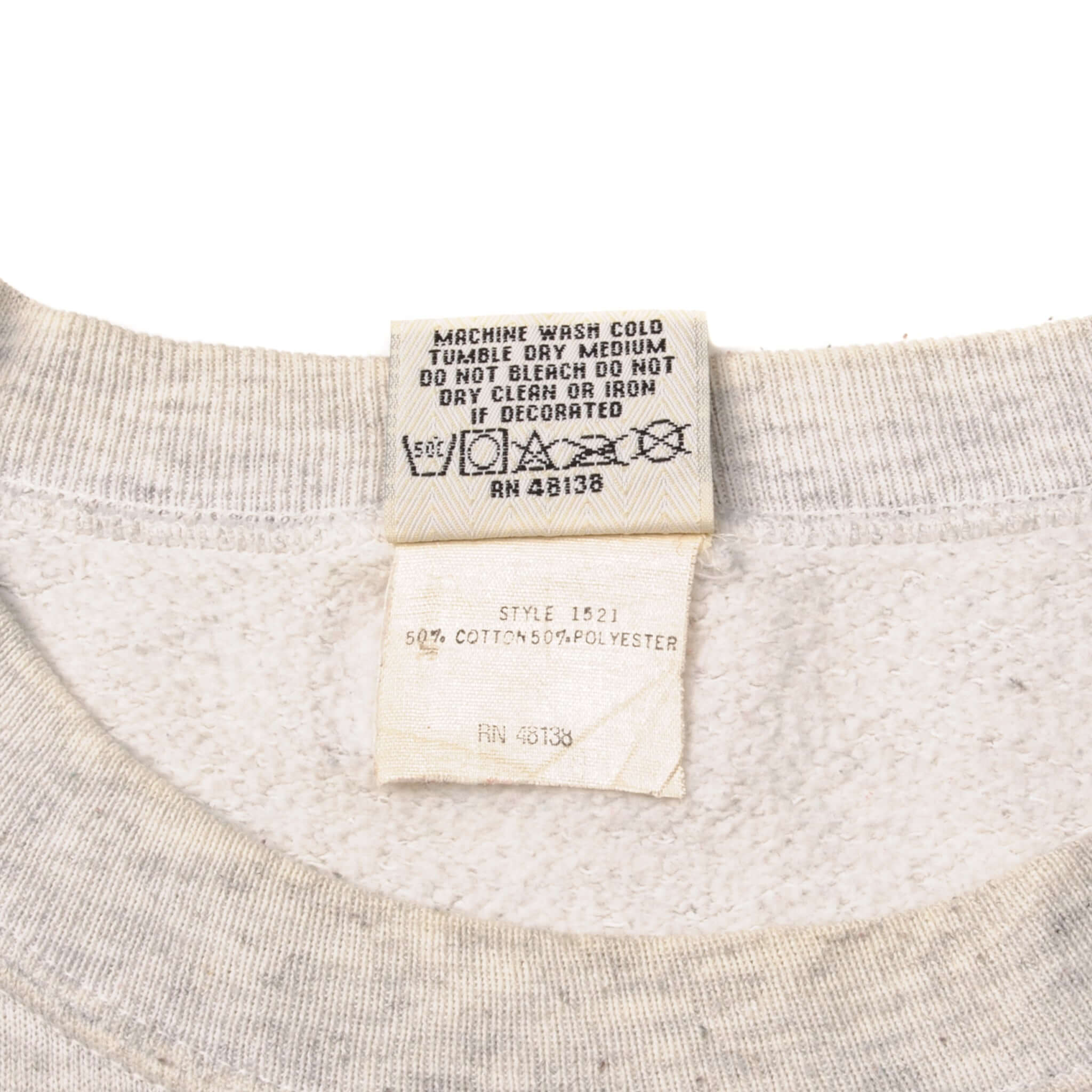 Nutmeg Mills Vintage Label Tag