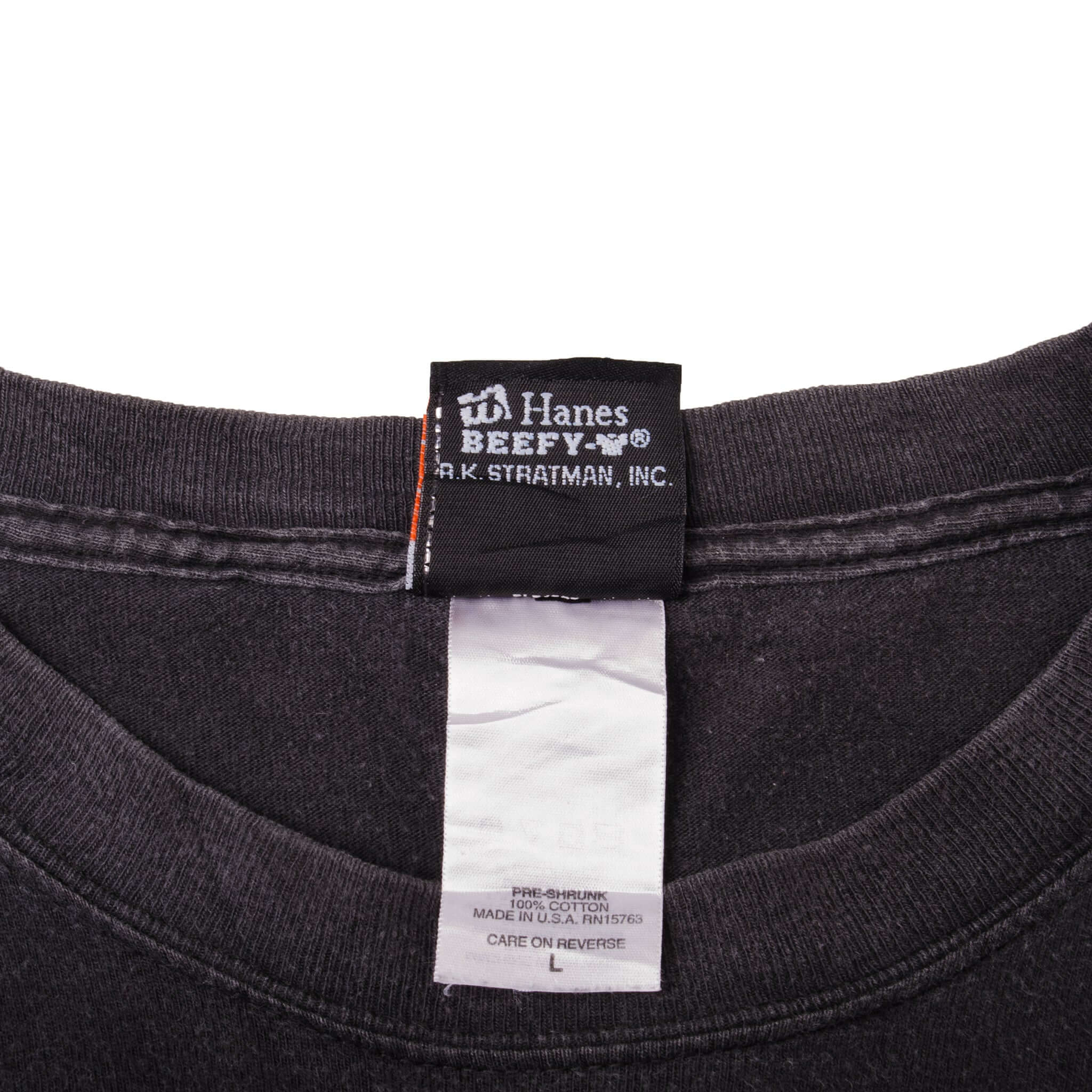 Vintage Harley Davidson San Diego, California Long Sleeves Tee Shirt 2001 Size L Made In USA. Hanes Beefy T tag.