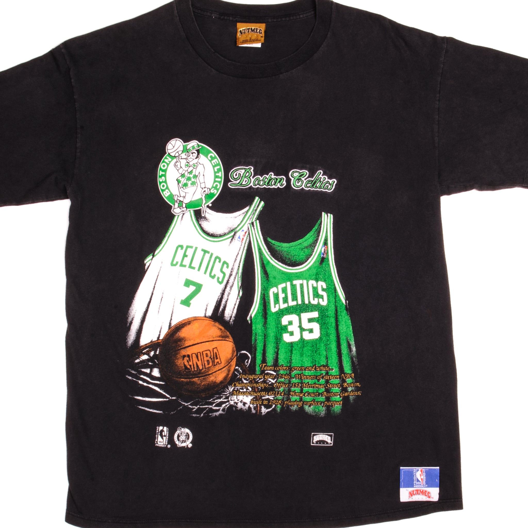 Antigua Boston Celtics T-Shirts in Boston Celtics Team Shop 