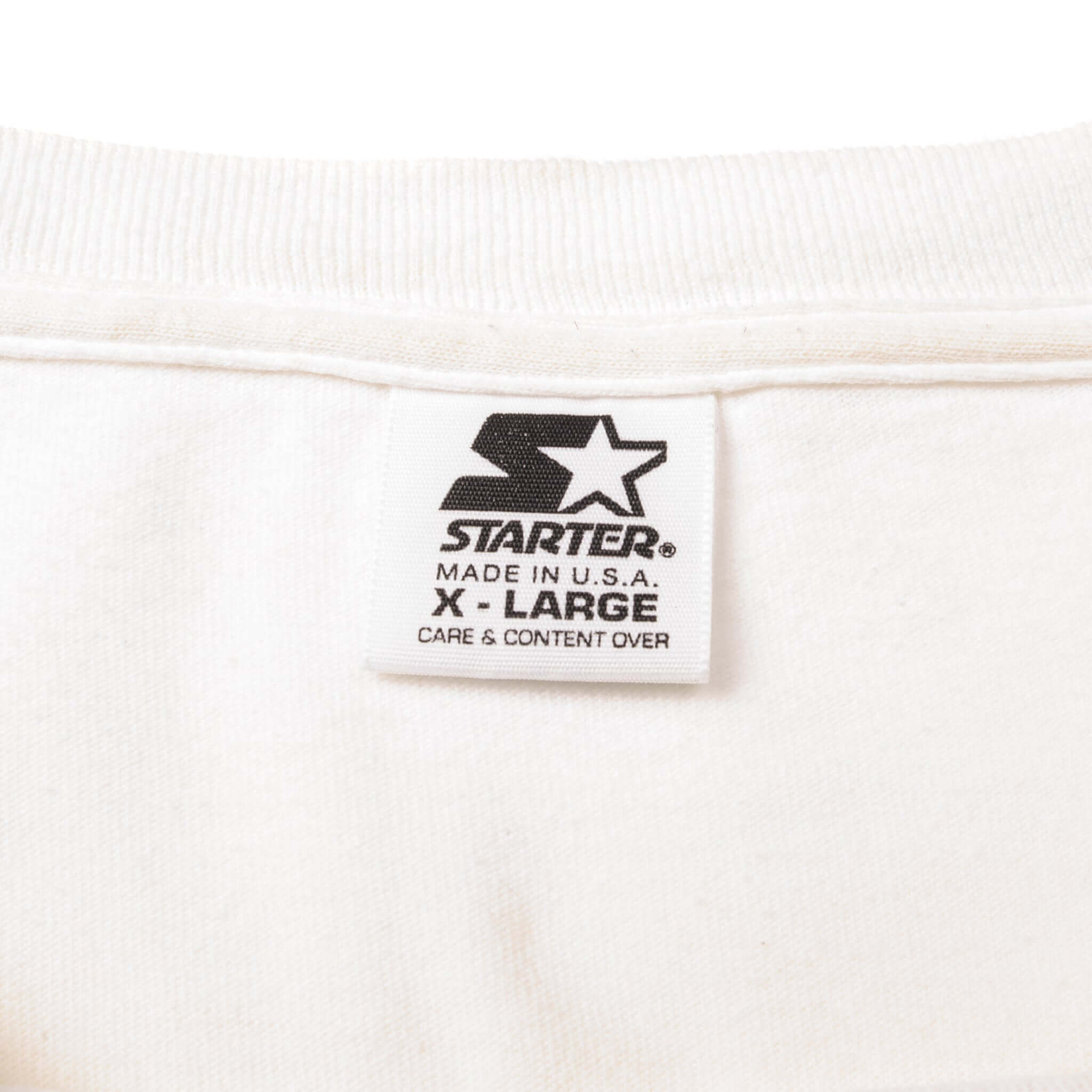 Starter Vintage Label Tag 1998 1990s 90s