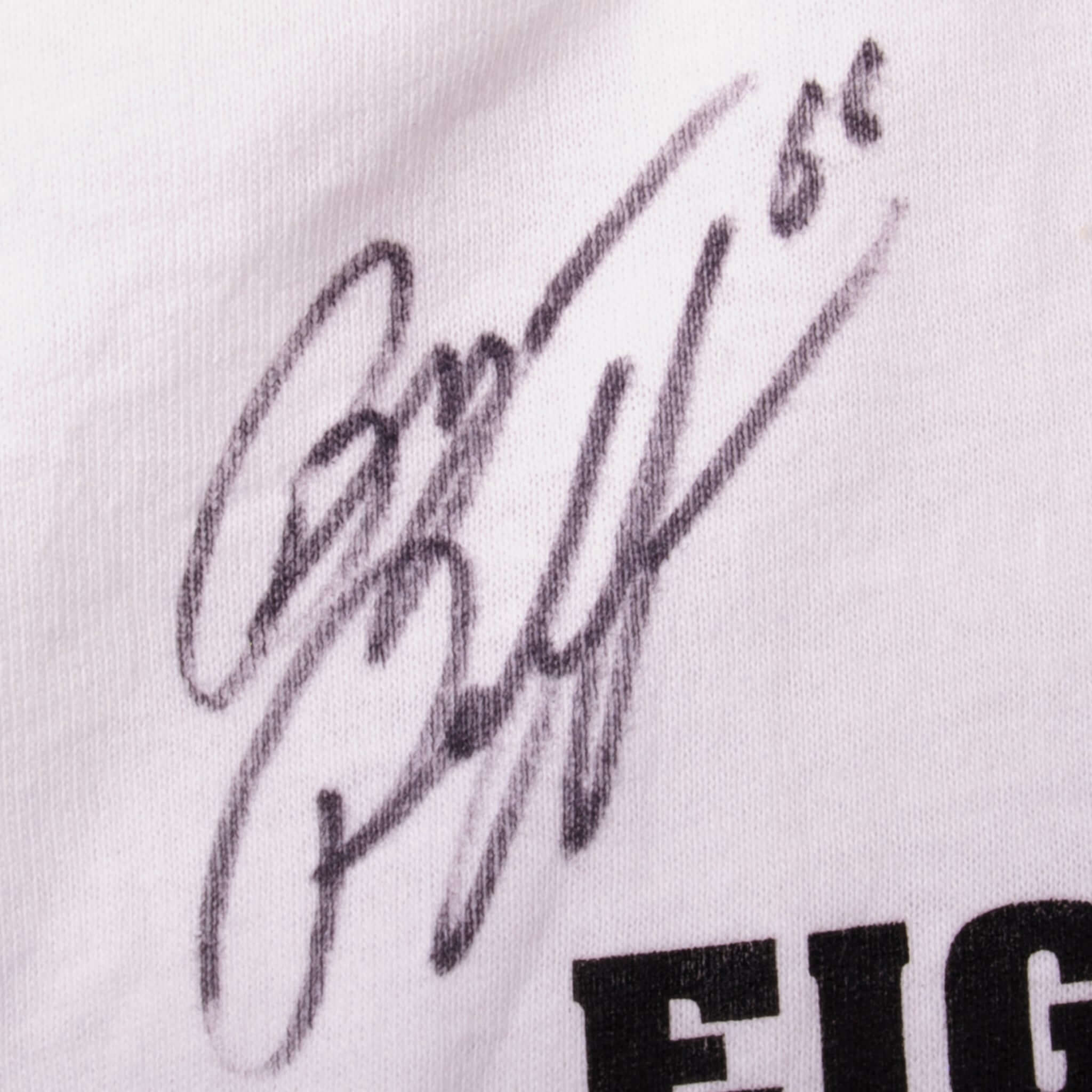 Bryan Reffner Autographed Vintage Nascar 18th Annual Nationals 1996 Tee Shirt Size M With Single Stitch Sleeves. Made In USA