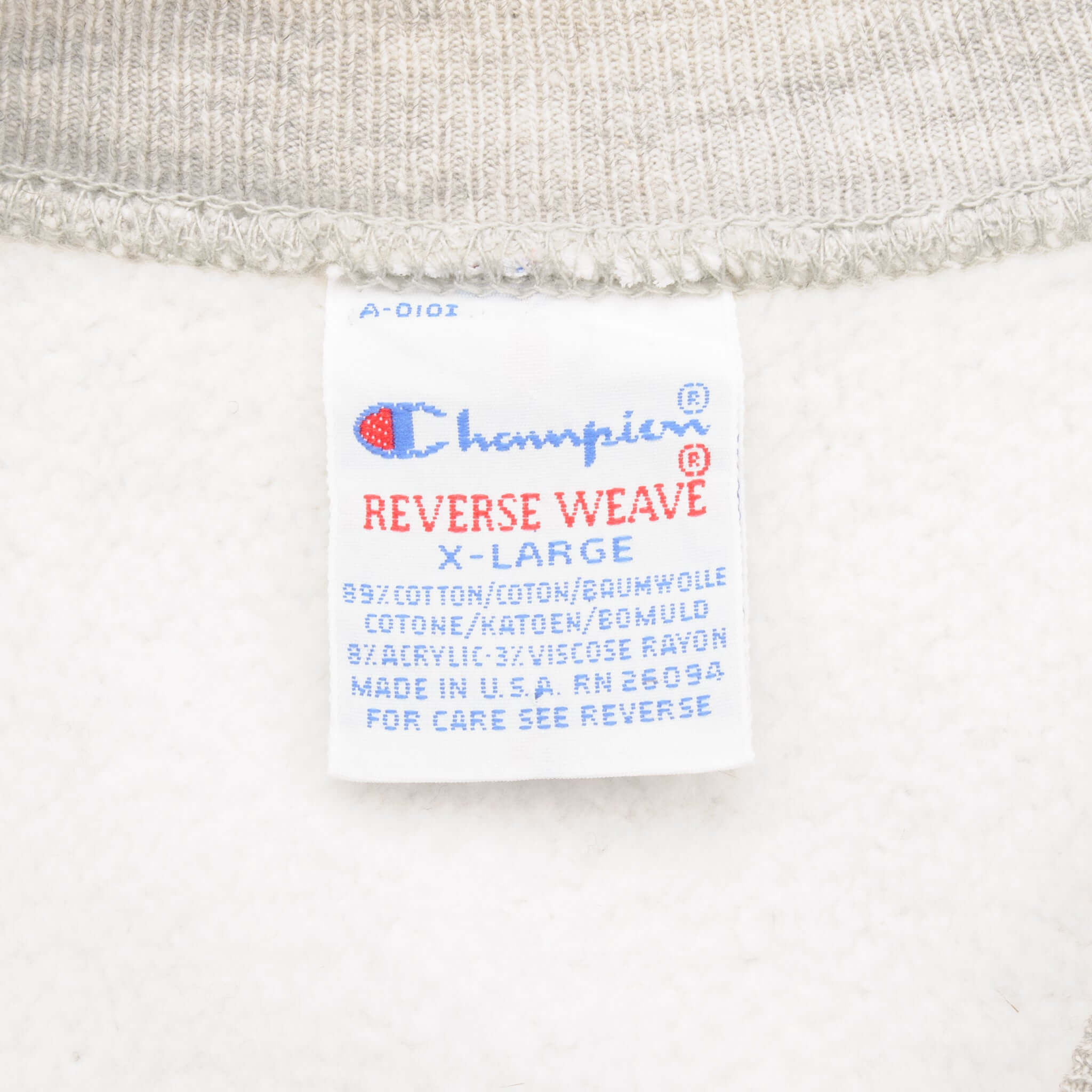 VINTAGE CHAMPION REVERSE WEAVE PRINCETON SWEATSHIRT 1990-MID 1990'S SIZE XL MADE IN USA